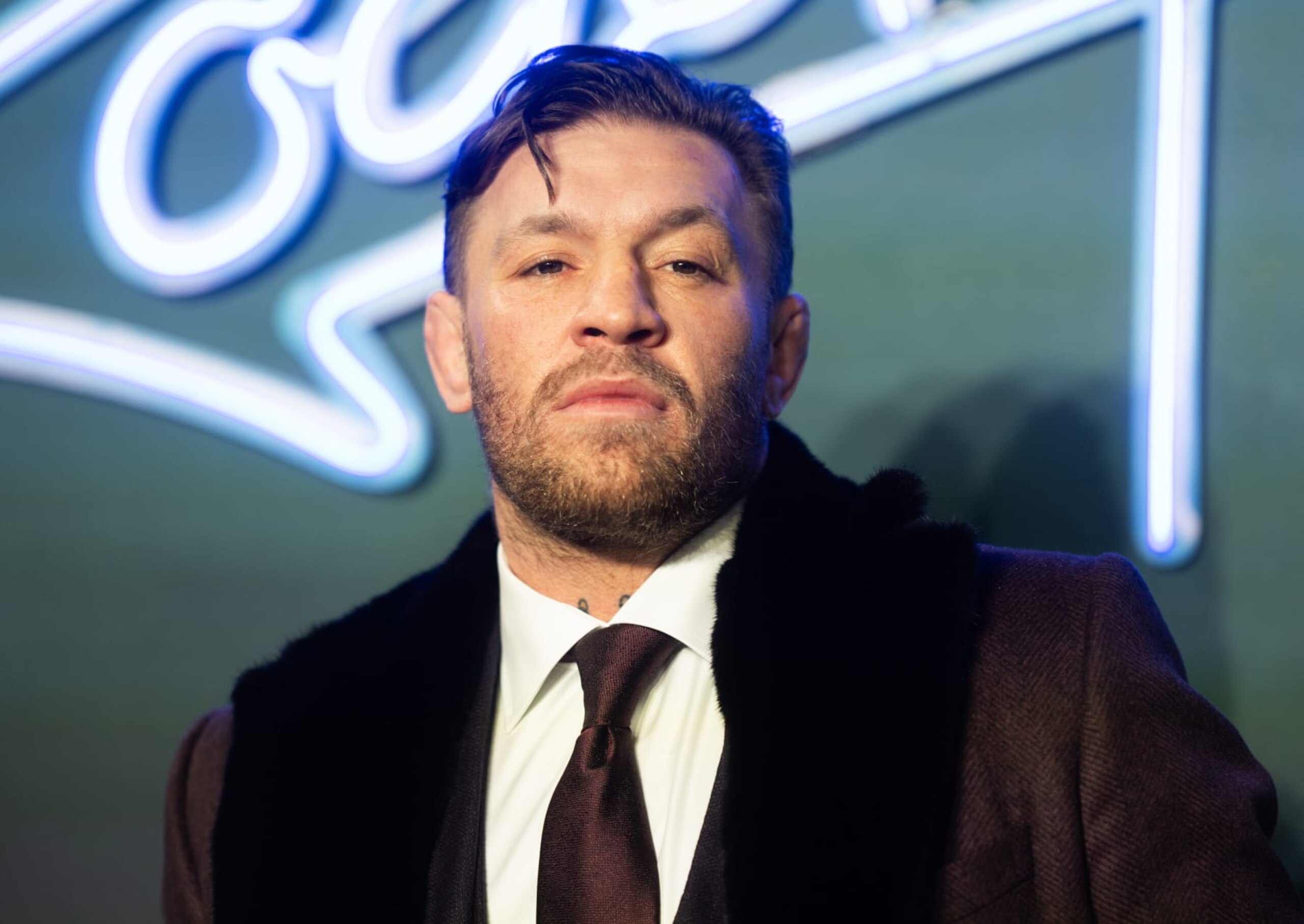 LONDON, ENGLAND - MARCH 14: Conor McGregor attends the UK special screening of "Road House" at The Curzon Mayfair on March 14, 2024 in London, England. (Photo by Samir Hussein/WireImage) (Photo by Samir Hussein/WireImage)