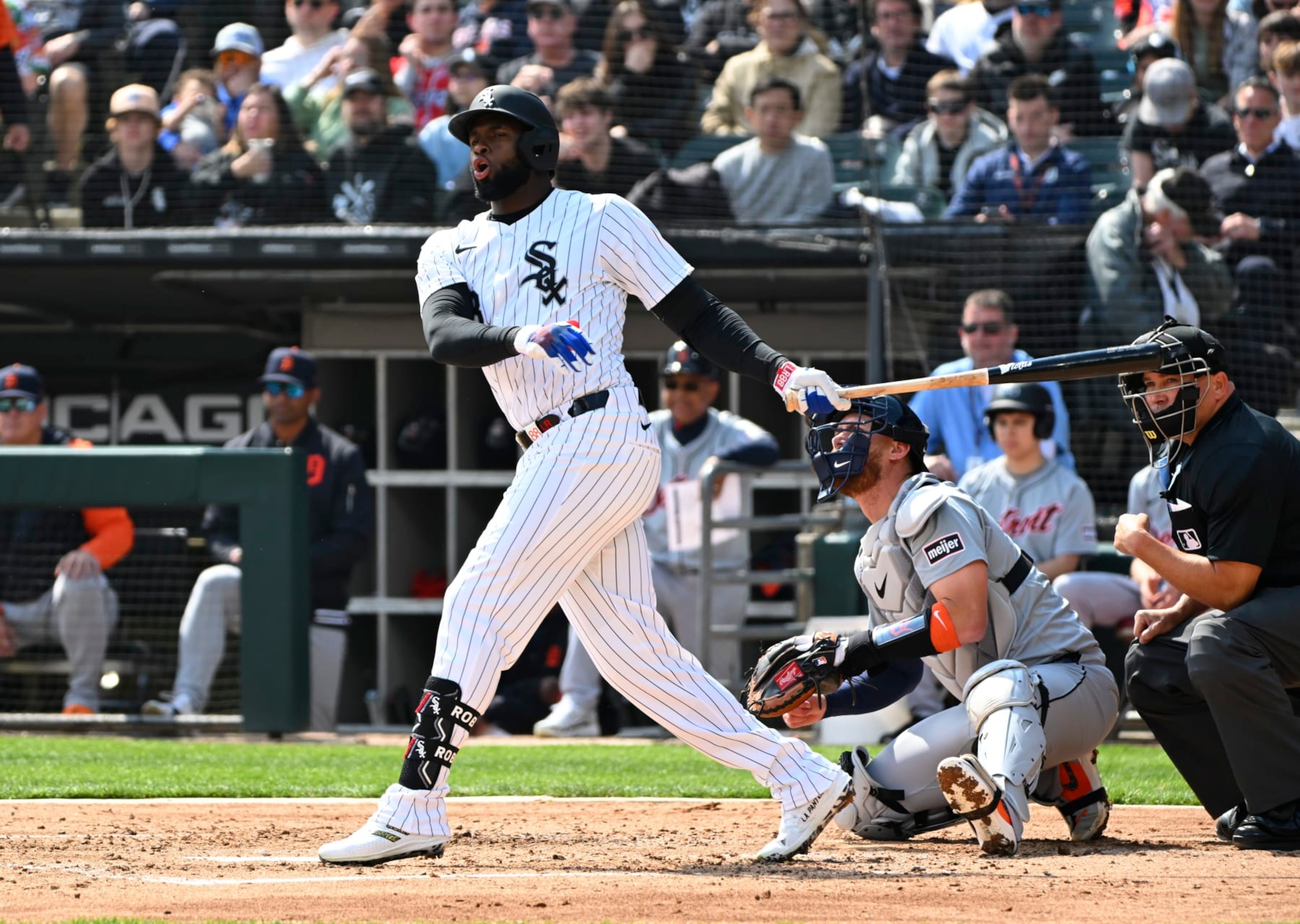 Chicago's Luis Robert Jr. Chicago's Luis Robert Jr.