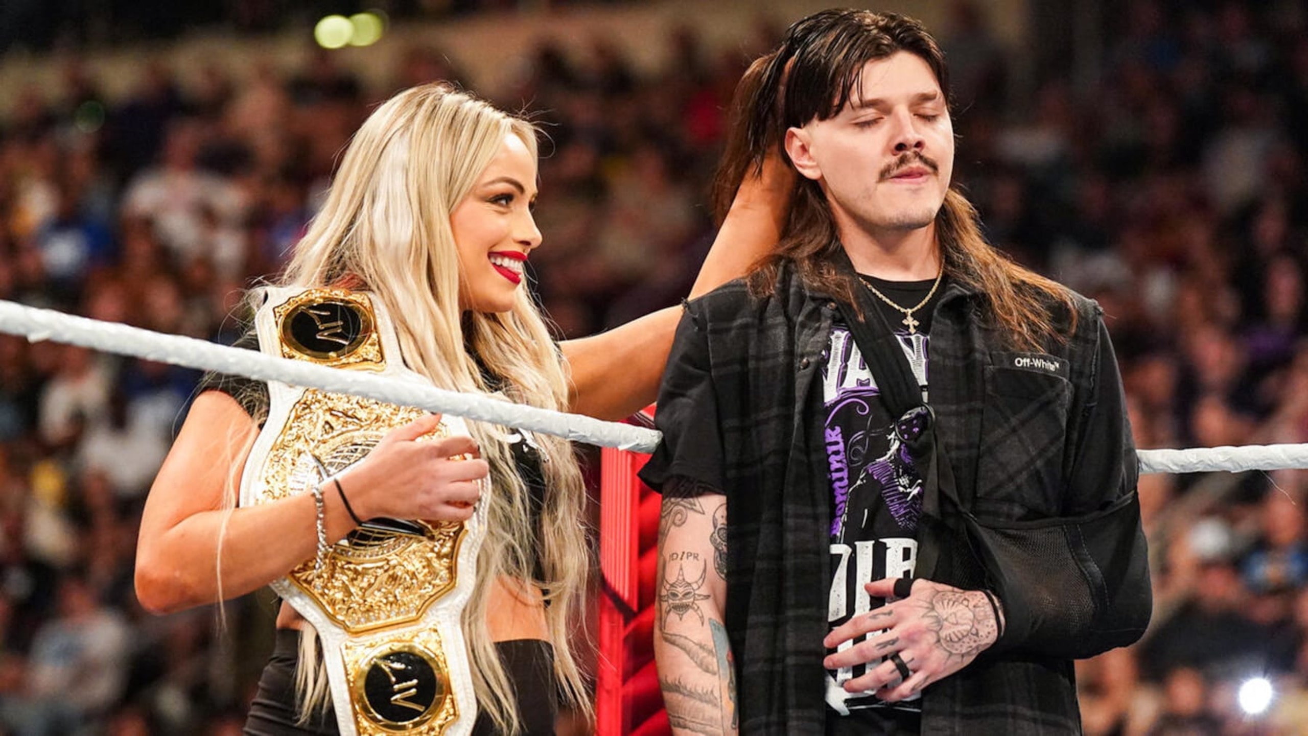Liv Morgan continues to taunt Dominik Mysterio.
