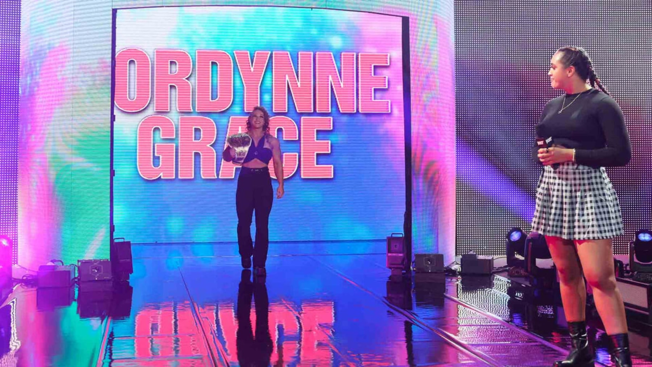 Jordynne Grace set up a challenge for Roxanne Perez at Battleground.