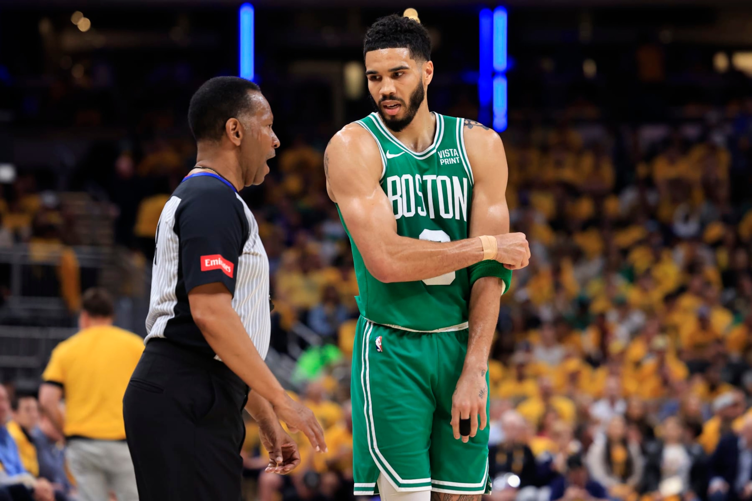 James Capers and Jayson Tatum