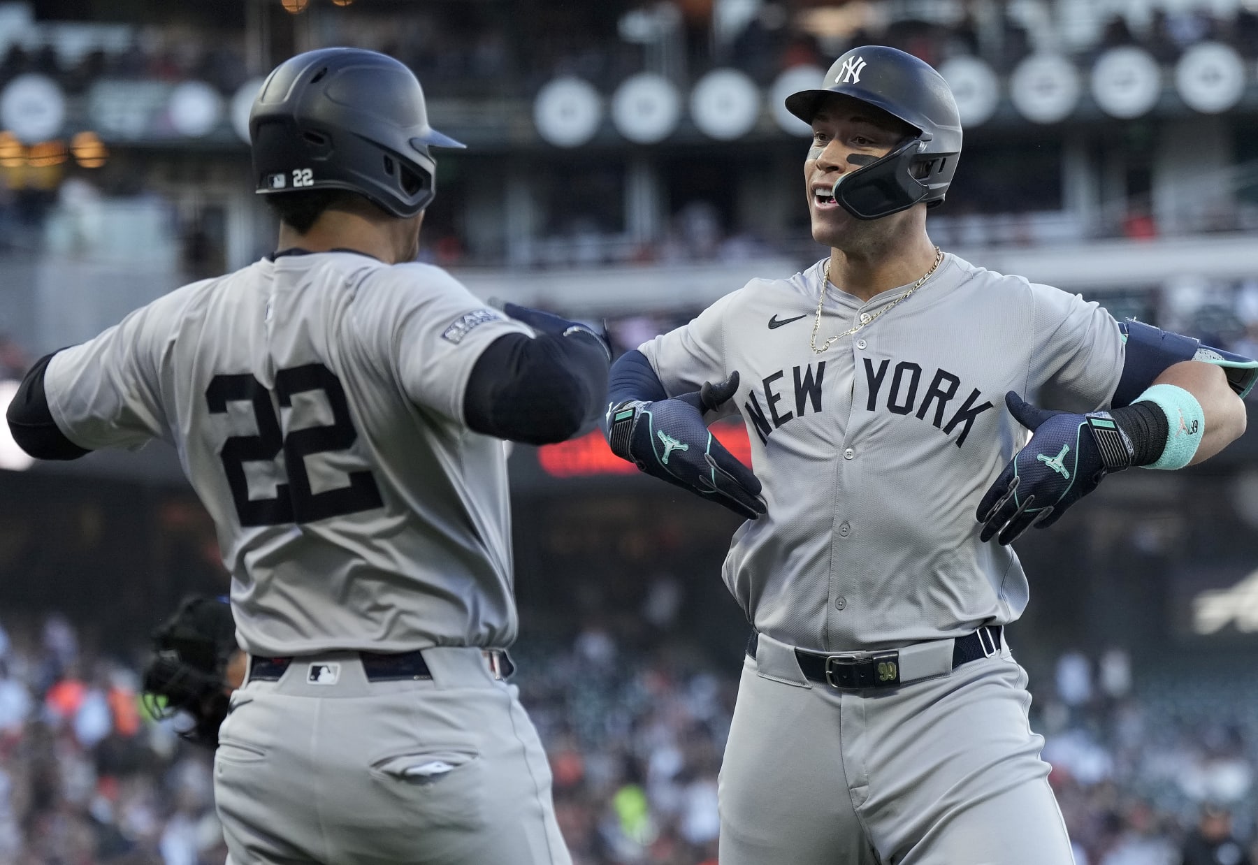 Juan Soto and Aaron Judge