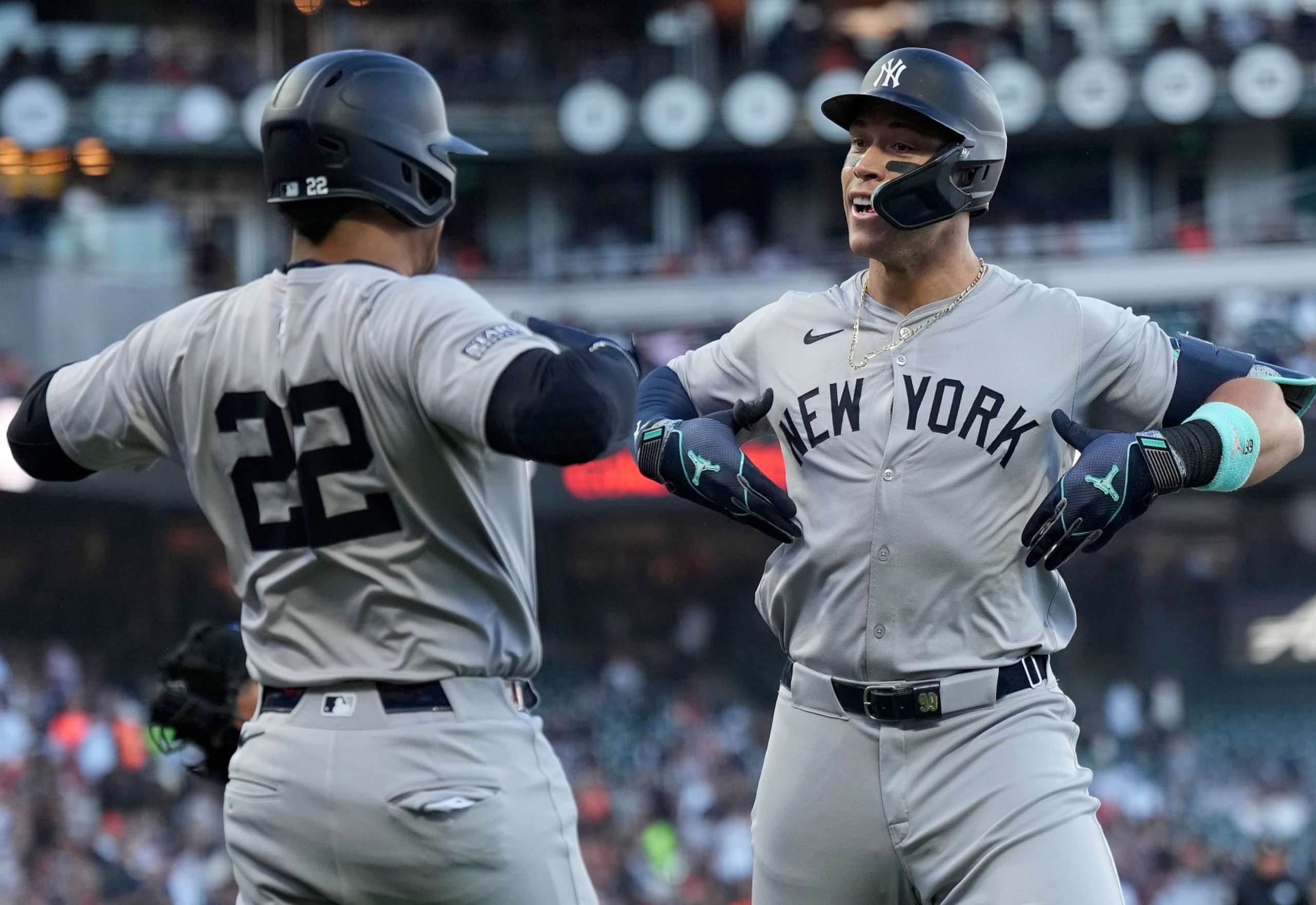 Juan Soto and Aaron Judge