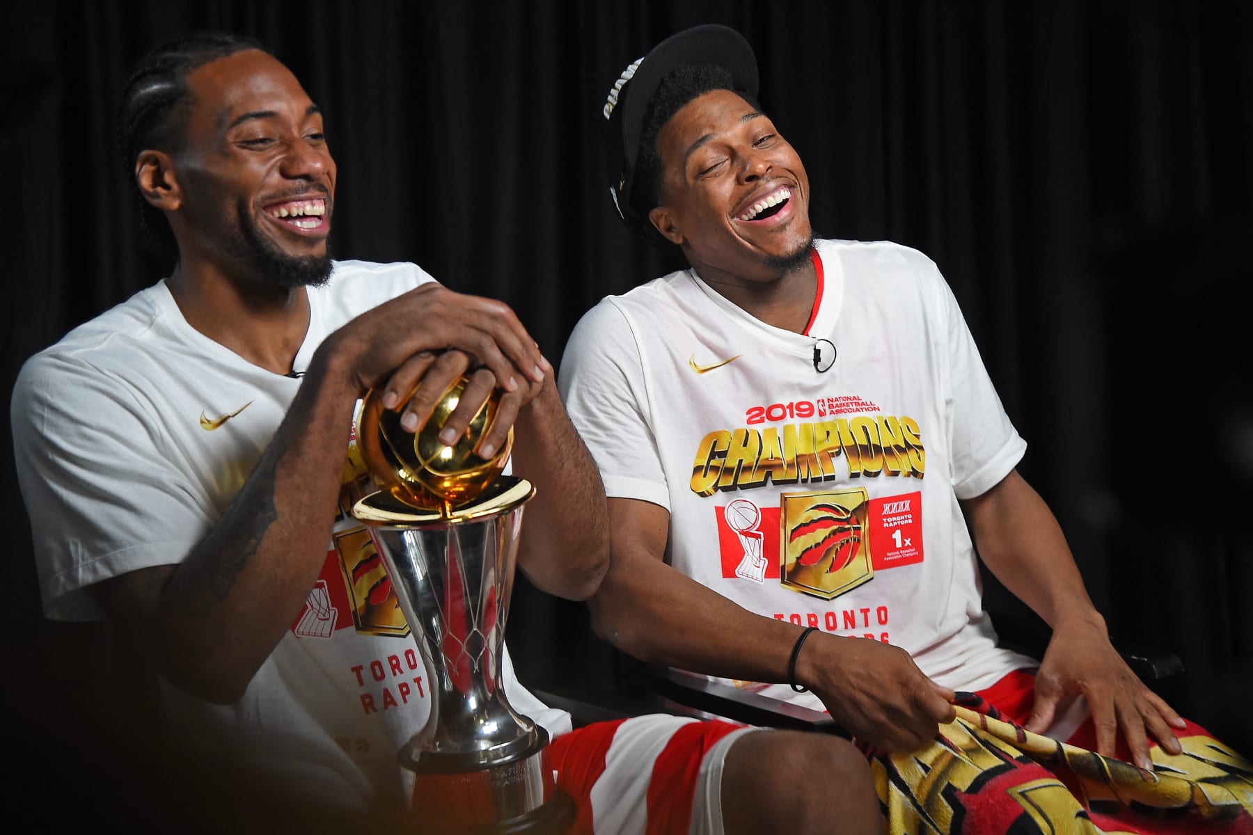 Kawhi Leonard and Kyle Lowry