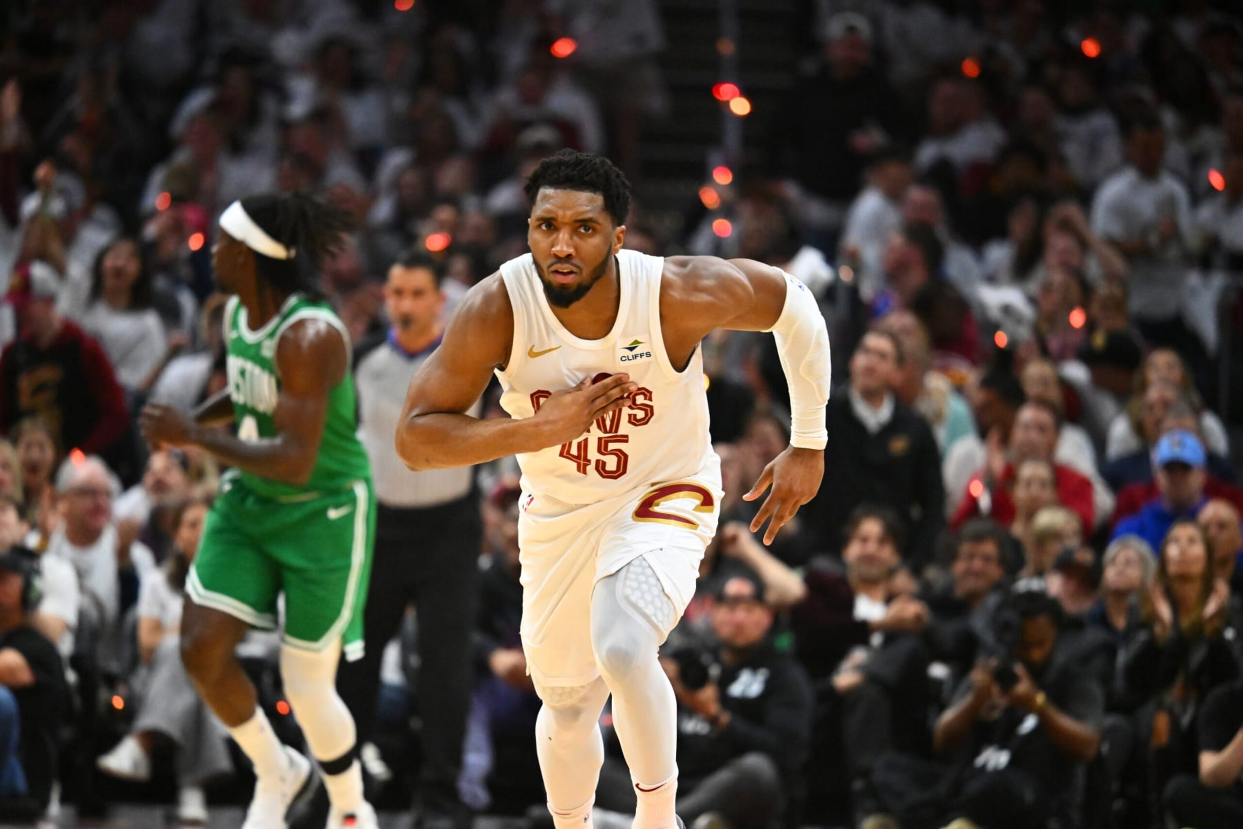 Cavaliers guard Donovan Mitchell Cavaliers guard Donovan Mitchell