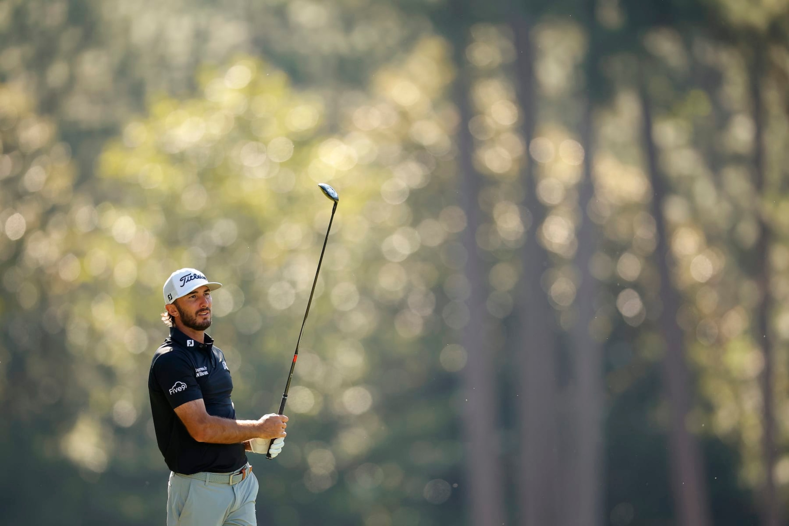 PINEHURST, NORTH CAROLINA - JUNE 11: Max Homa of the United States follows his shot on the fifth hole during a practice round prior to the U.S. Open at Pinehurst Resort on June 11, 2024 in Pinehurst, North Carolina. (Photo by Alex Slitz/Getty Images) PINEHURST, NORTH CAROLINA - JUNE 11: Max Homa of the United States follows his shot on the fifth hole during a practice round prior to the U.S. Open at Pinehurst Resort on June 11, 2024 in Pinehurst, North Carolina. (Photo by Alex Slitz/Getty Images)