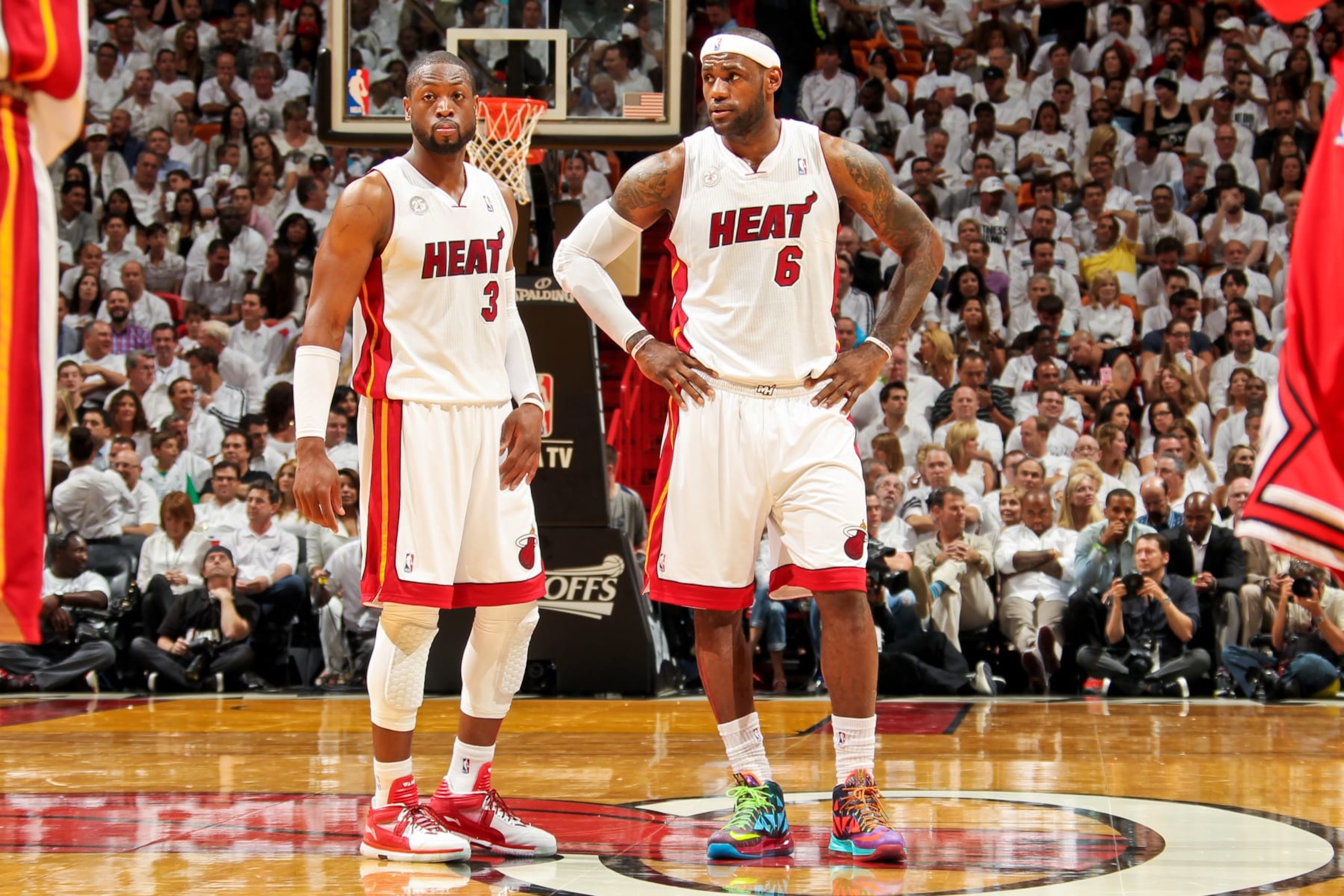 Dwyane Wade and LeBron James