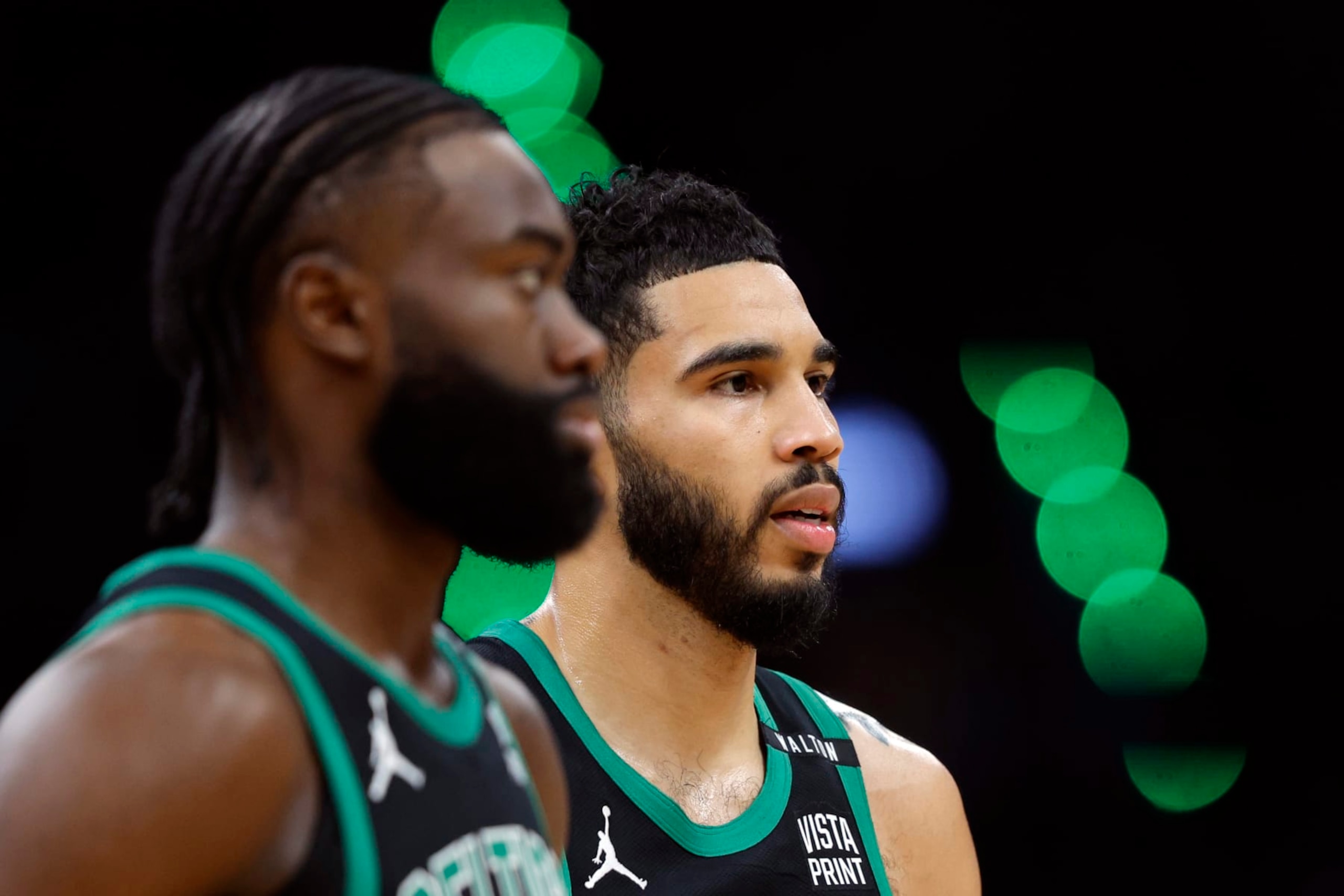 Jaylen Brown and Jayson Tatum