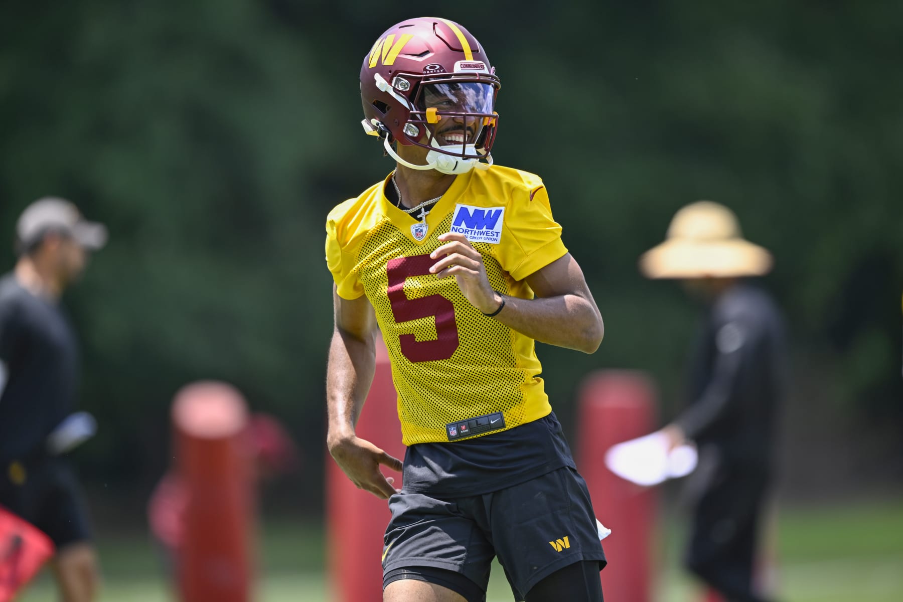 Commanders QB Jayden Daniels
