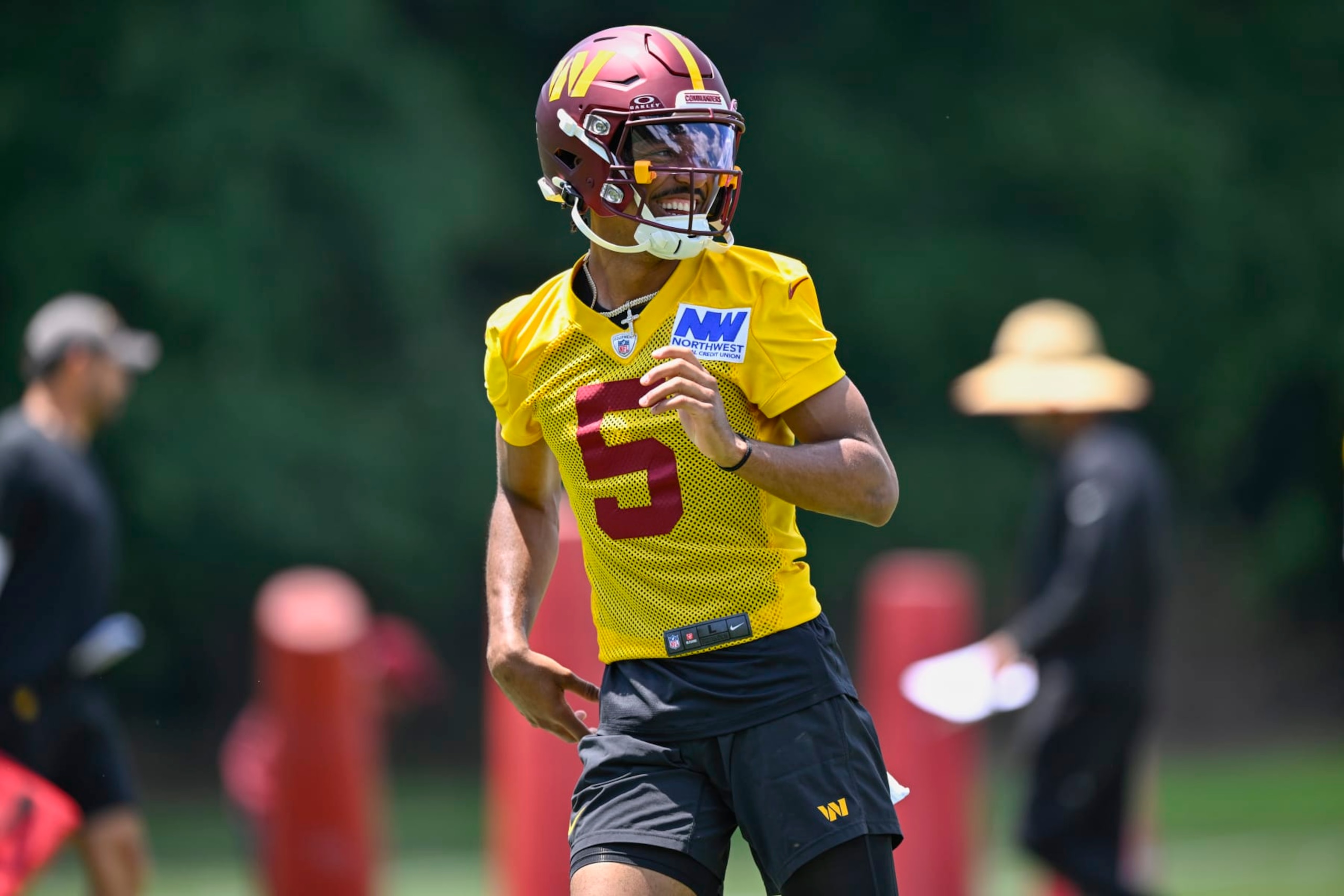 Commanders QB Jayden Daniels
