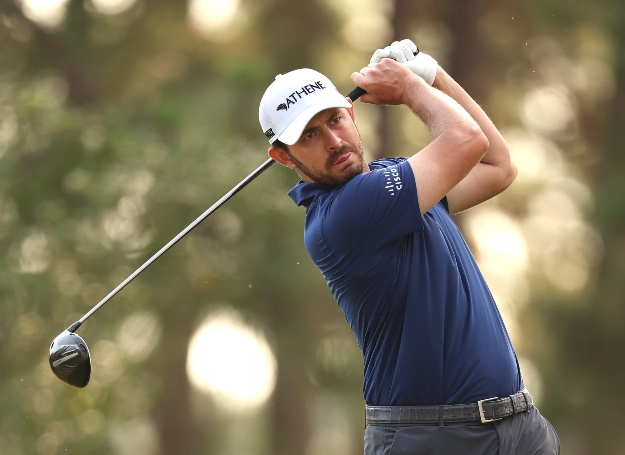 PINEHURST, NORTH CAROLINA - JUNE 13: Patrick Cantlay of the United States plays his shot from the 11th tee during the first round of the 124th U.S. Open at Pinehurst Resort on June 13, 2024 in Pinehurst, North Carolina. (Photo by Sean M. Haffey/Getty Images)