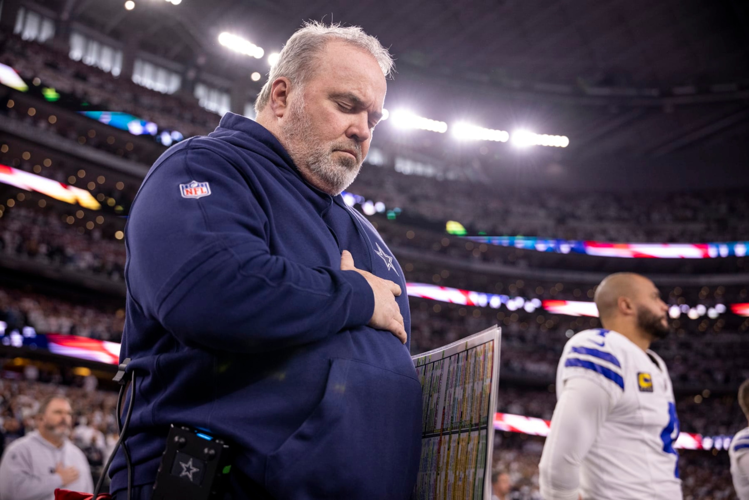 Cowboys head coach Mike McCarthy