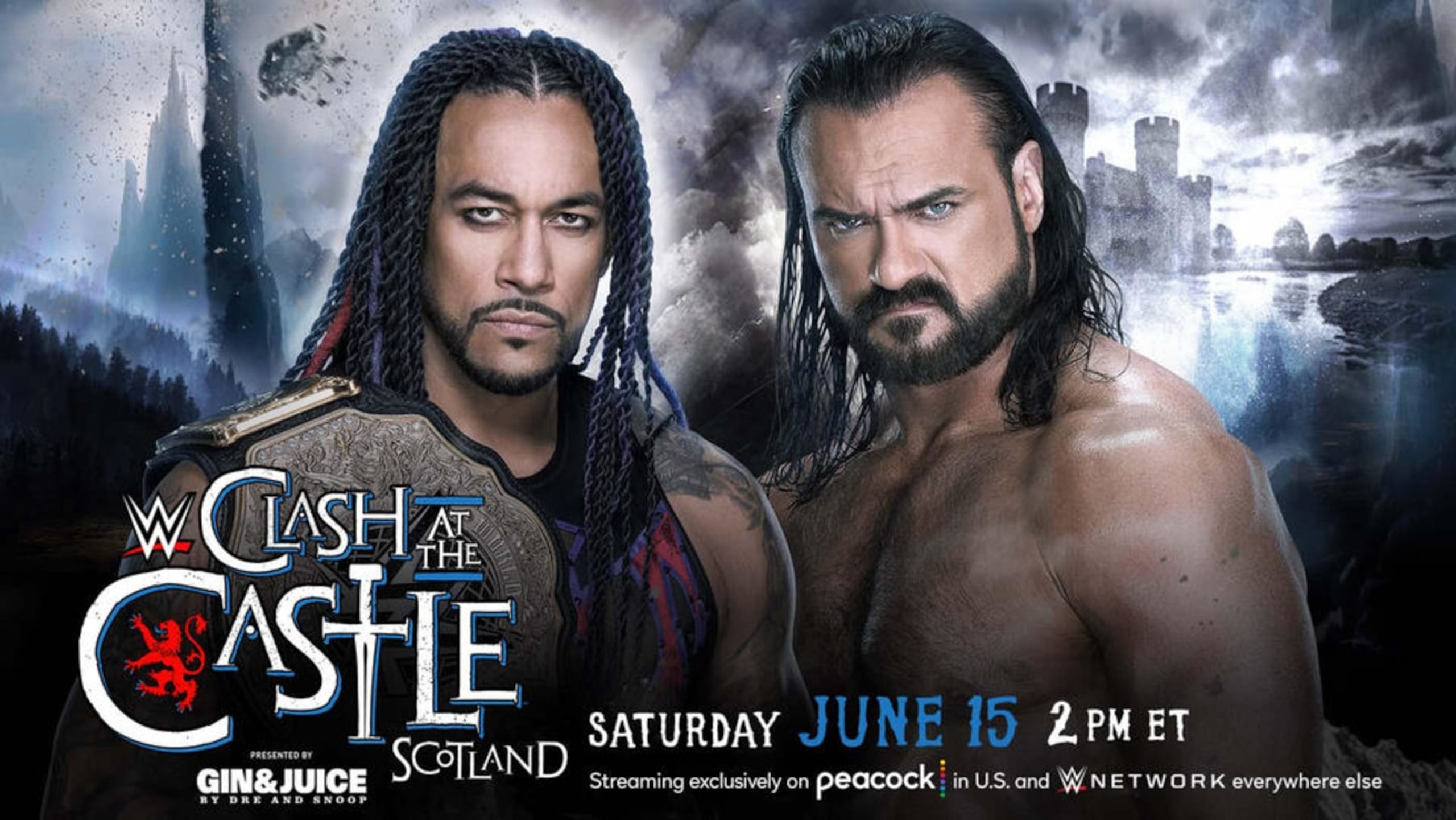 Damian Priest and Drew McIntyre. Damian Priest and Drew McIntyre.
