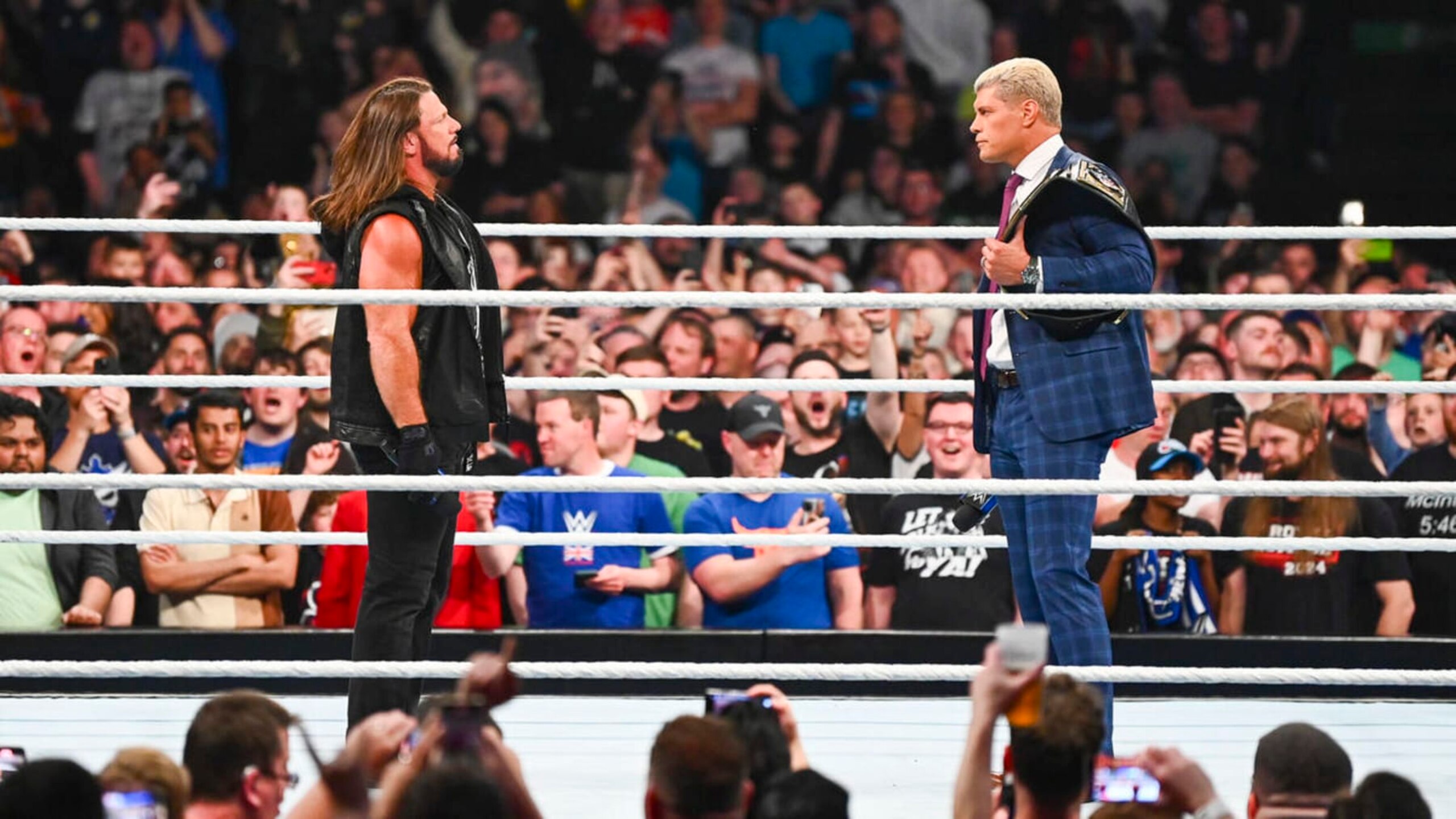 AJ Styles and Cody Rhodes.