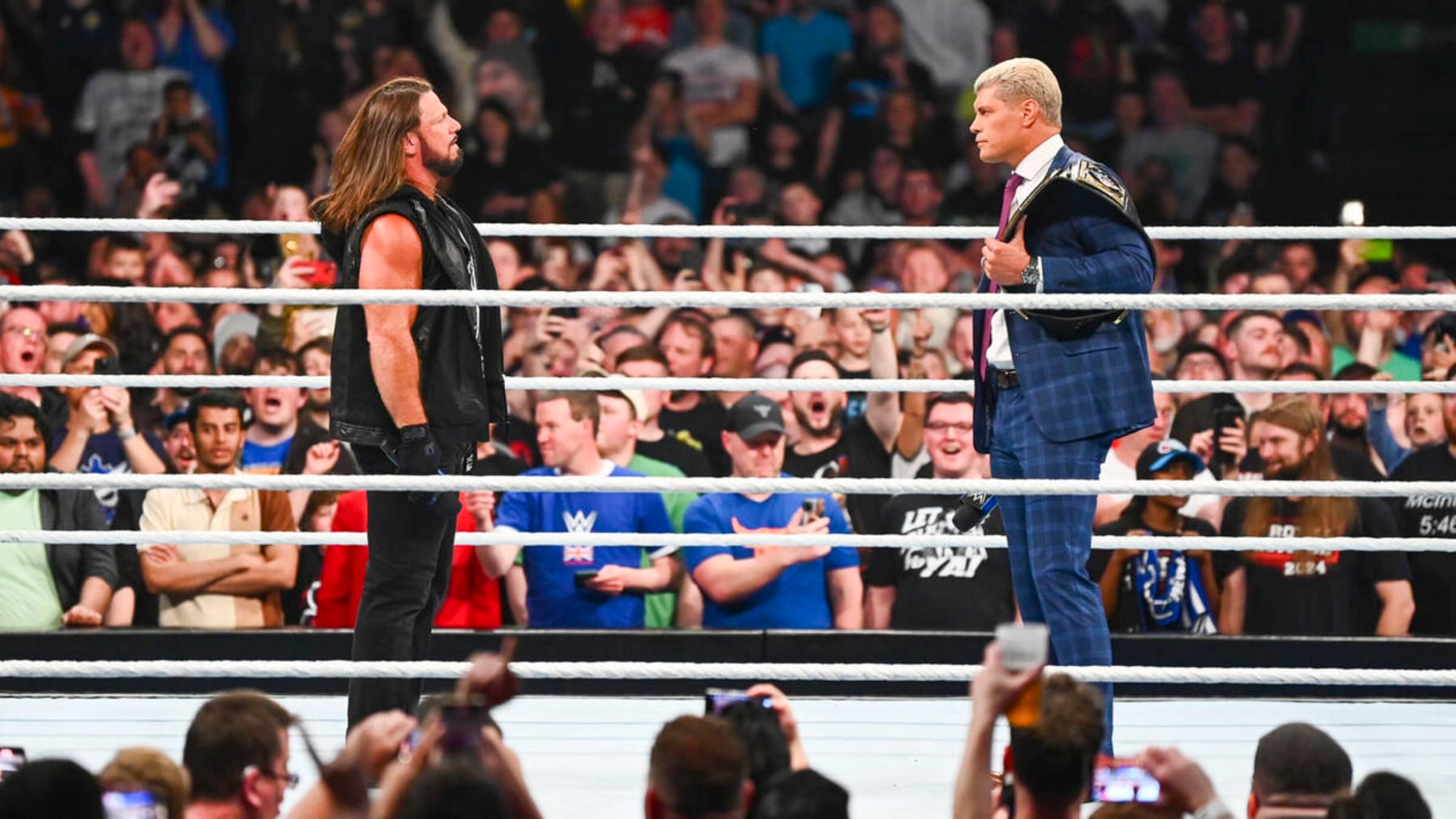 AJ Styles and Cody Rhodes.