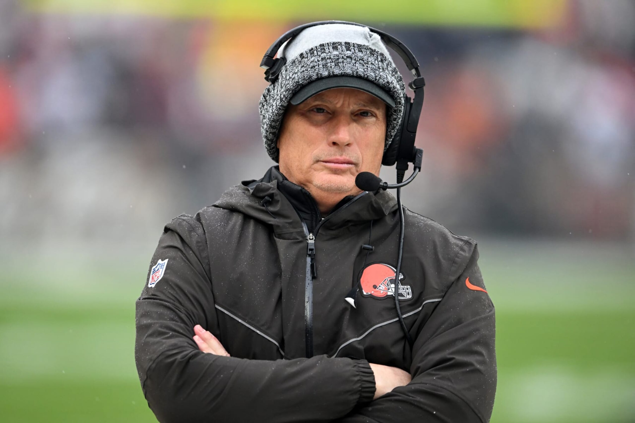 Defensive coordinator Jim Schwartz