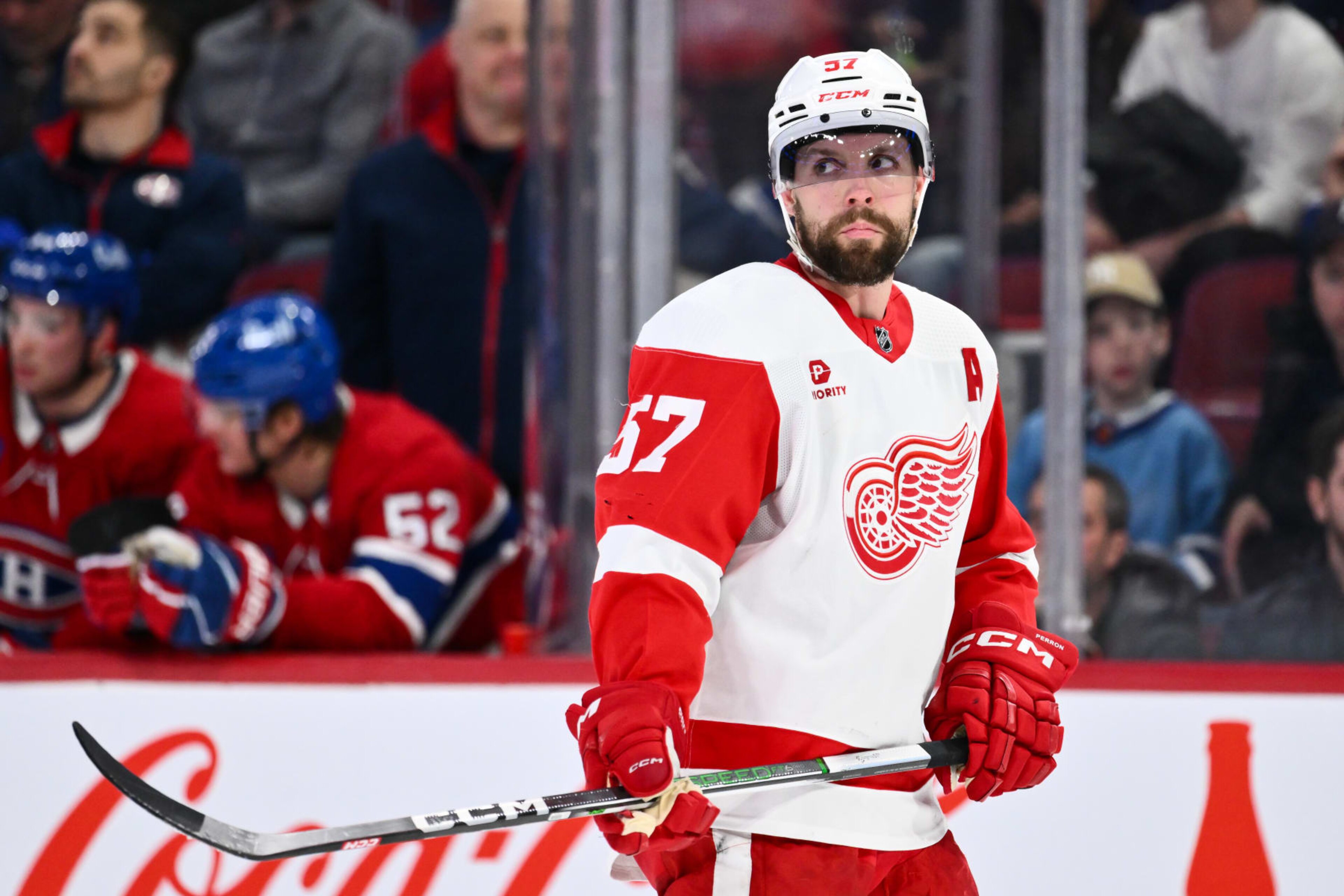 Detroit Red Wings forward David Perron