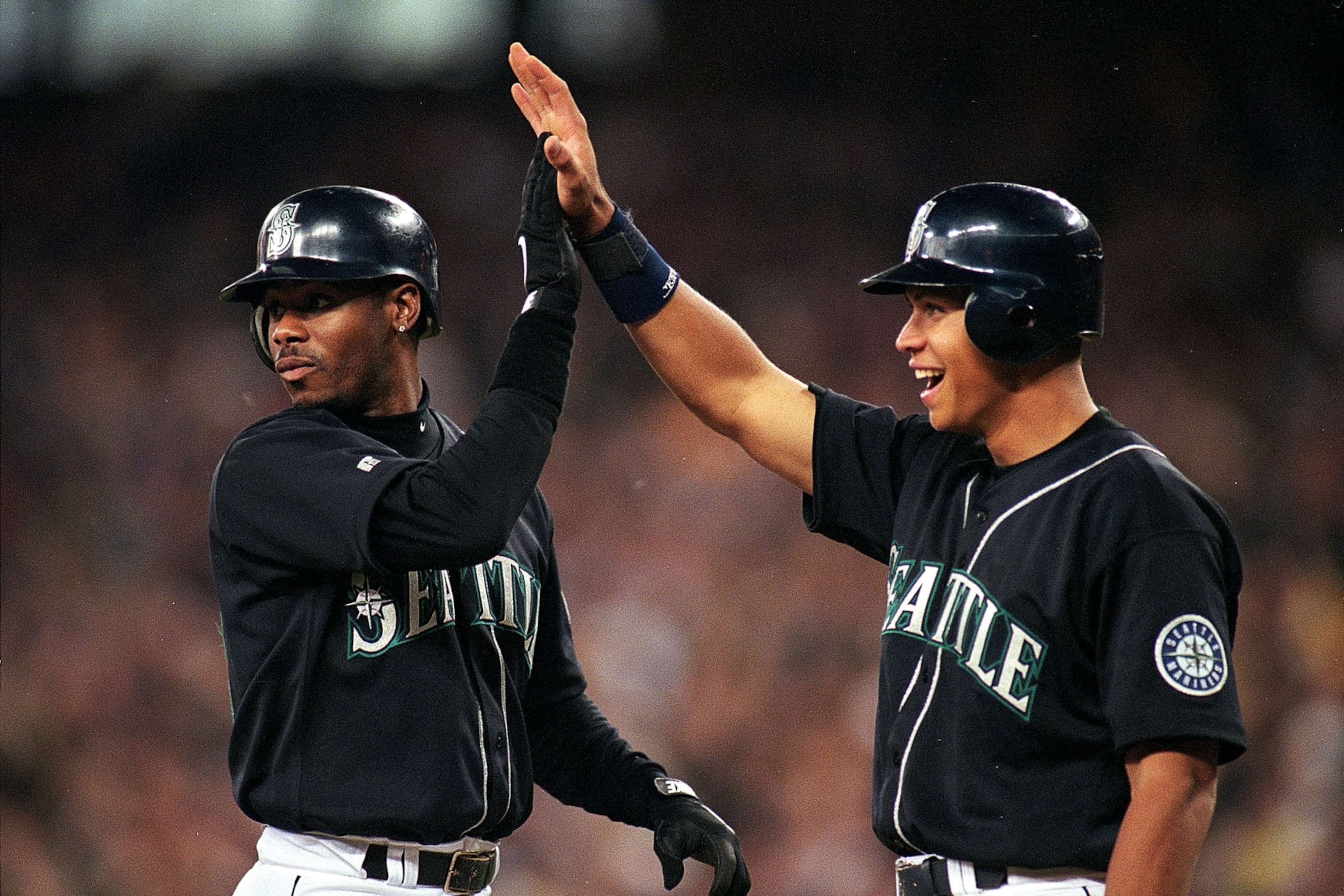 Alex Rodriguez and Ken Griffey Jr.