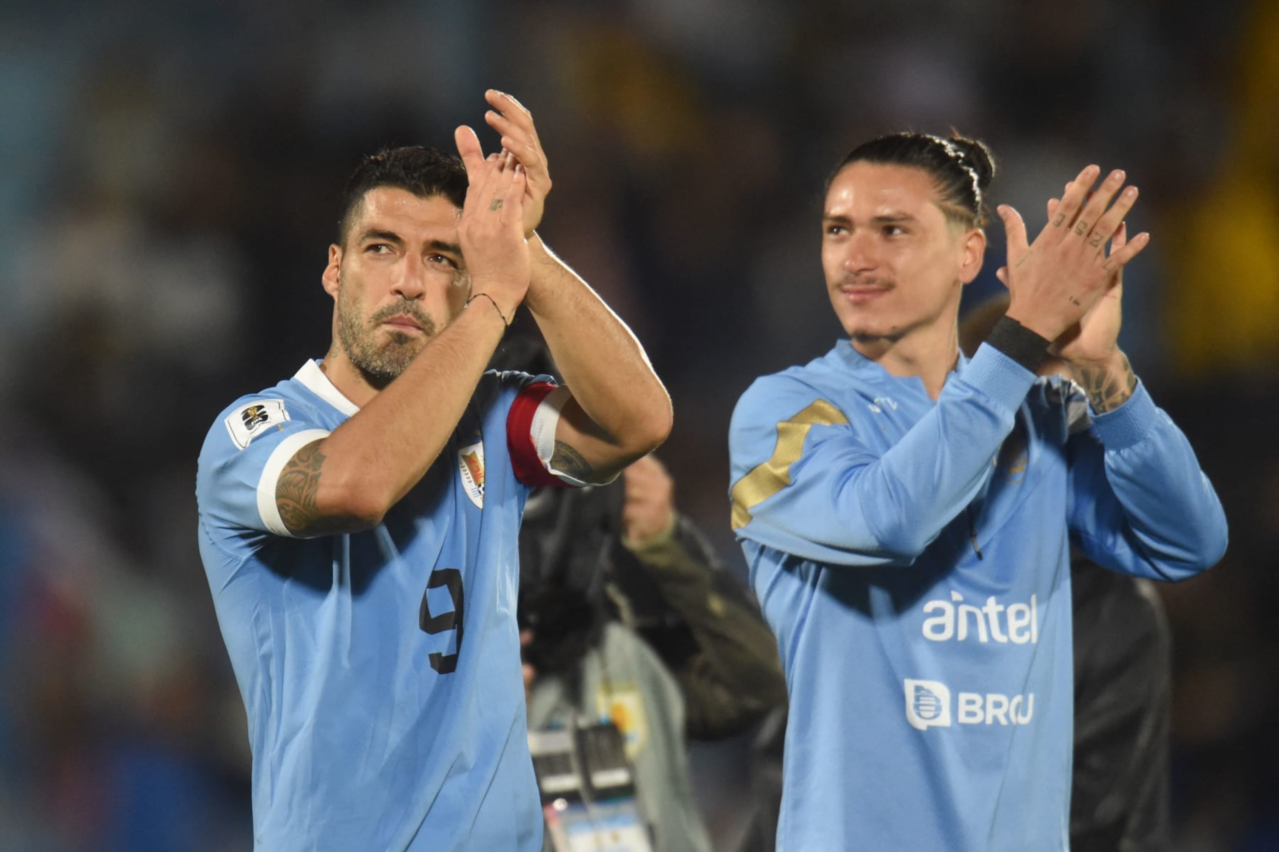 Luis Suarez and Darwin Nunez