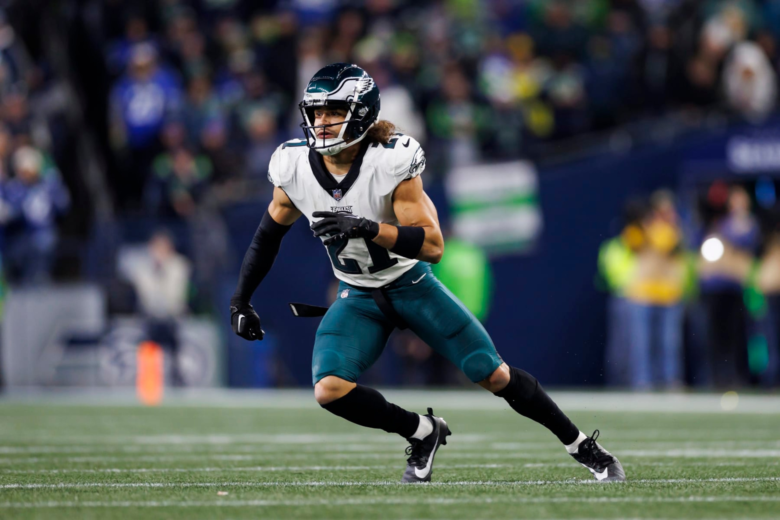 Eagles safety Sydney Brown