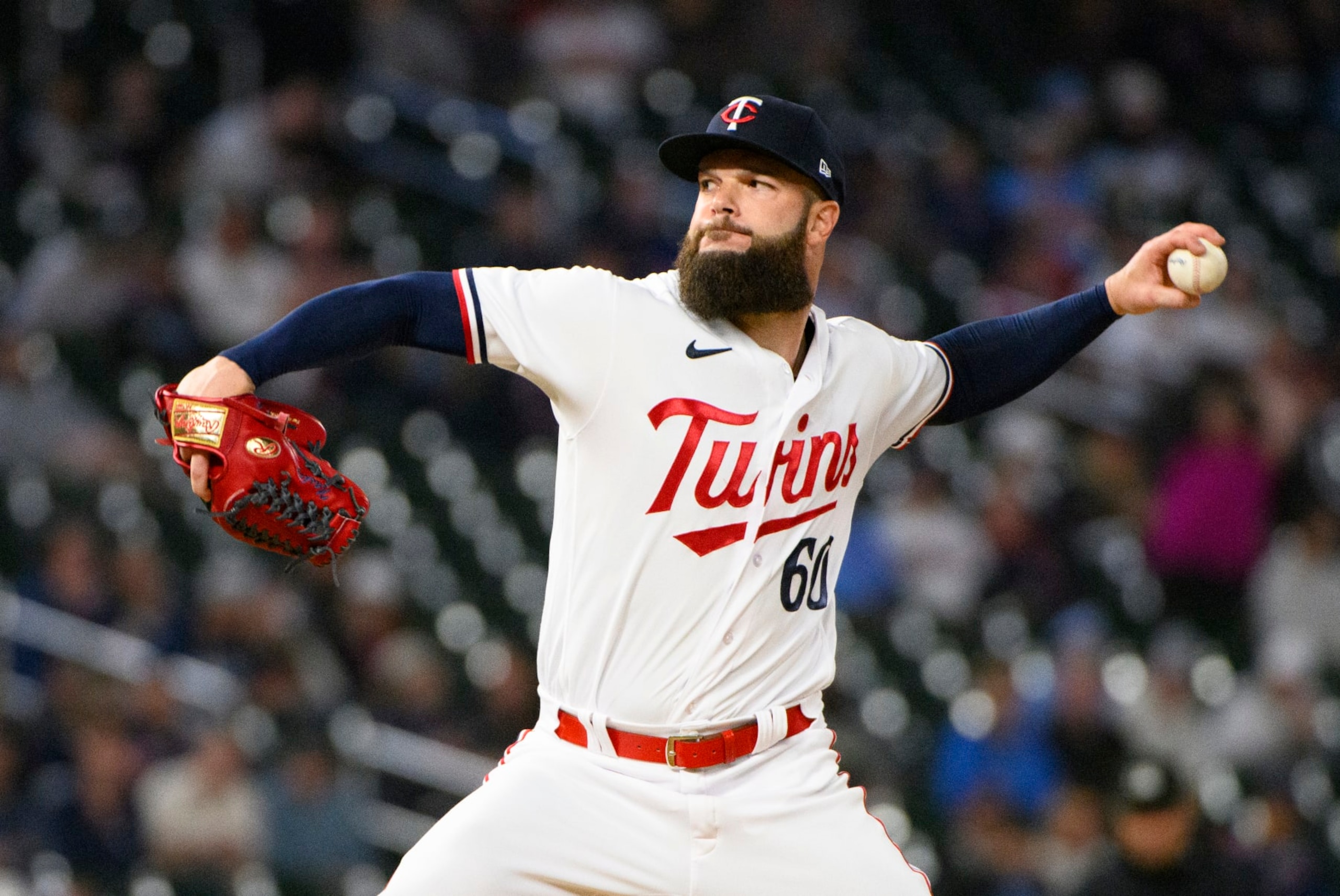 MINNEAPOLIS, MINNESOTA - SEPTEMBER 27: Dallas Keuchel #60 of the Minnesota Twins pitches in the eighth inning of the game against the Oakland Athletics at Target Field on September 27, 2023 in Minneapolis, Minnesota. (Photo by Stephen Maturen/Getty Images) MINNEAPOLIS, MINNESOTA - SEPTEMBER 27: Dallas Keuchel #60 of the Minnesota Twins pitches in the eighth inning of the game against the Oakland Athletics at Target Field on September 27, 2023 in Minneapolis, Minnesota. (Photo by Stephen Maturen/Getty Images)