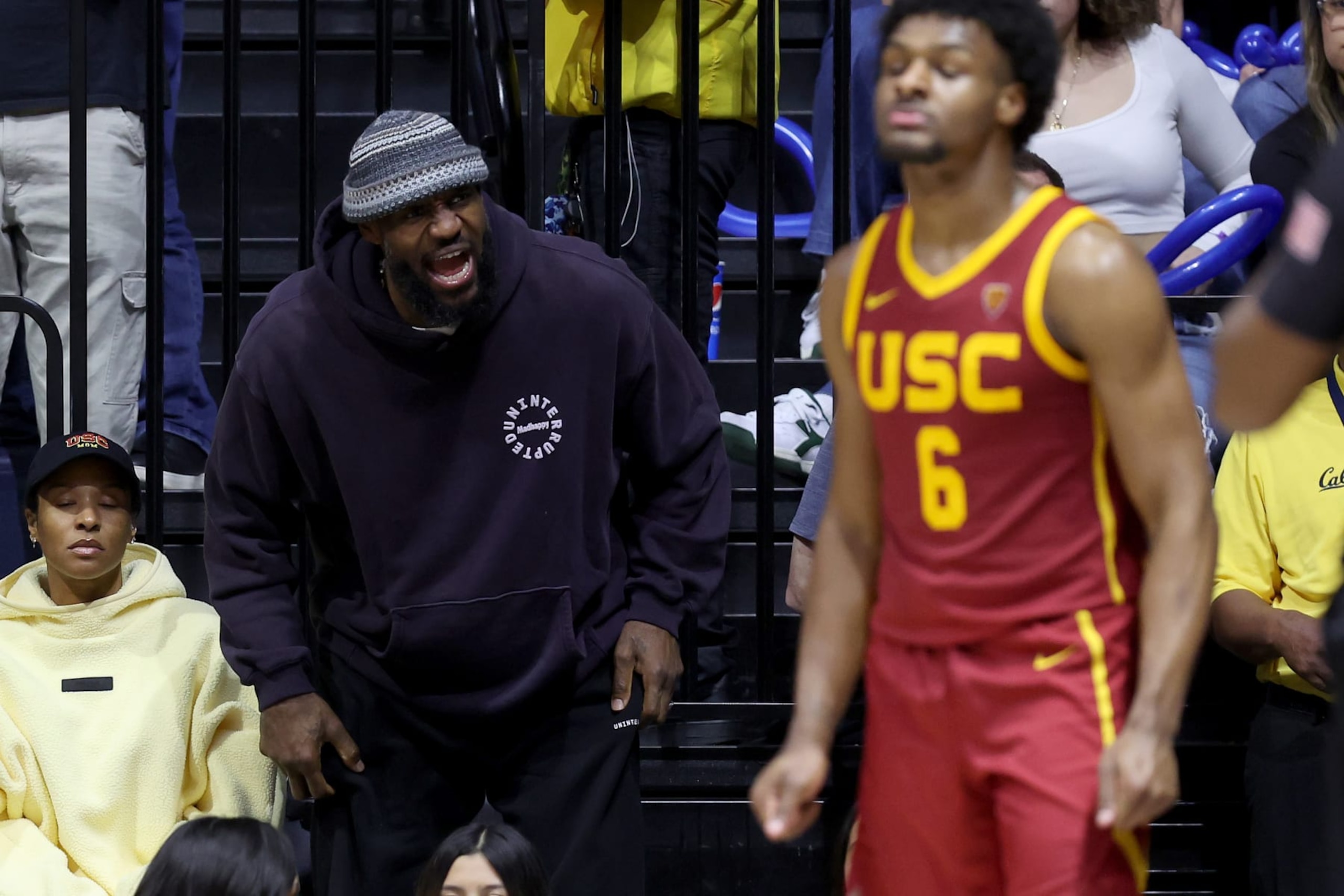 LeBron James and Bronny James LeBron James and Bronny James