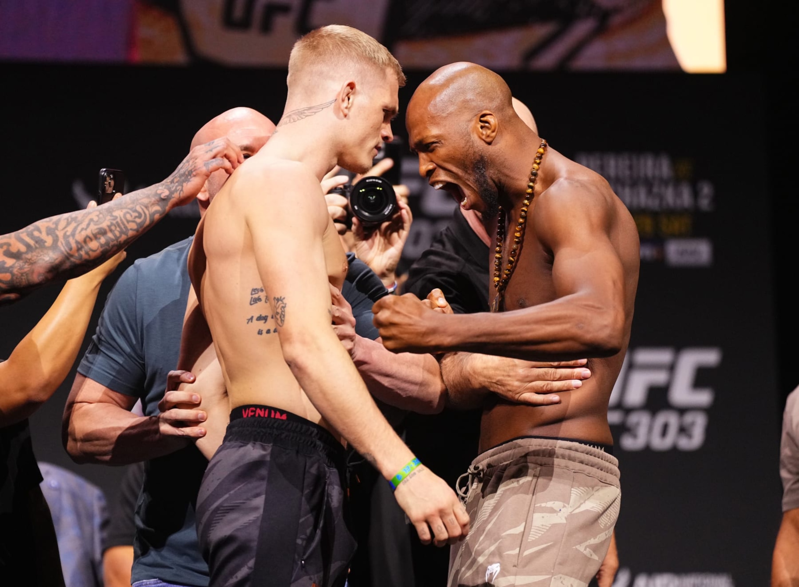 Ian Machado Garry and Michael Page will kick off the UFC 303 main card.