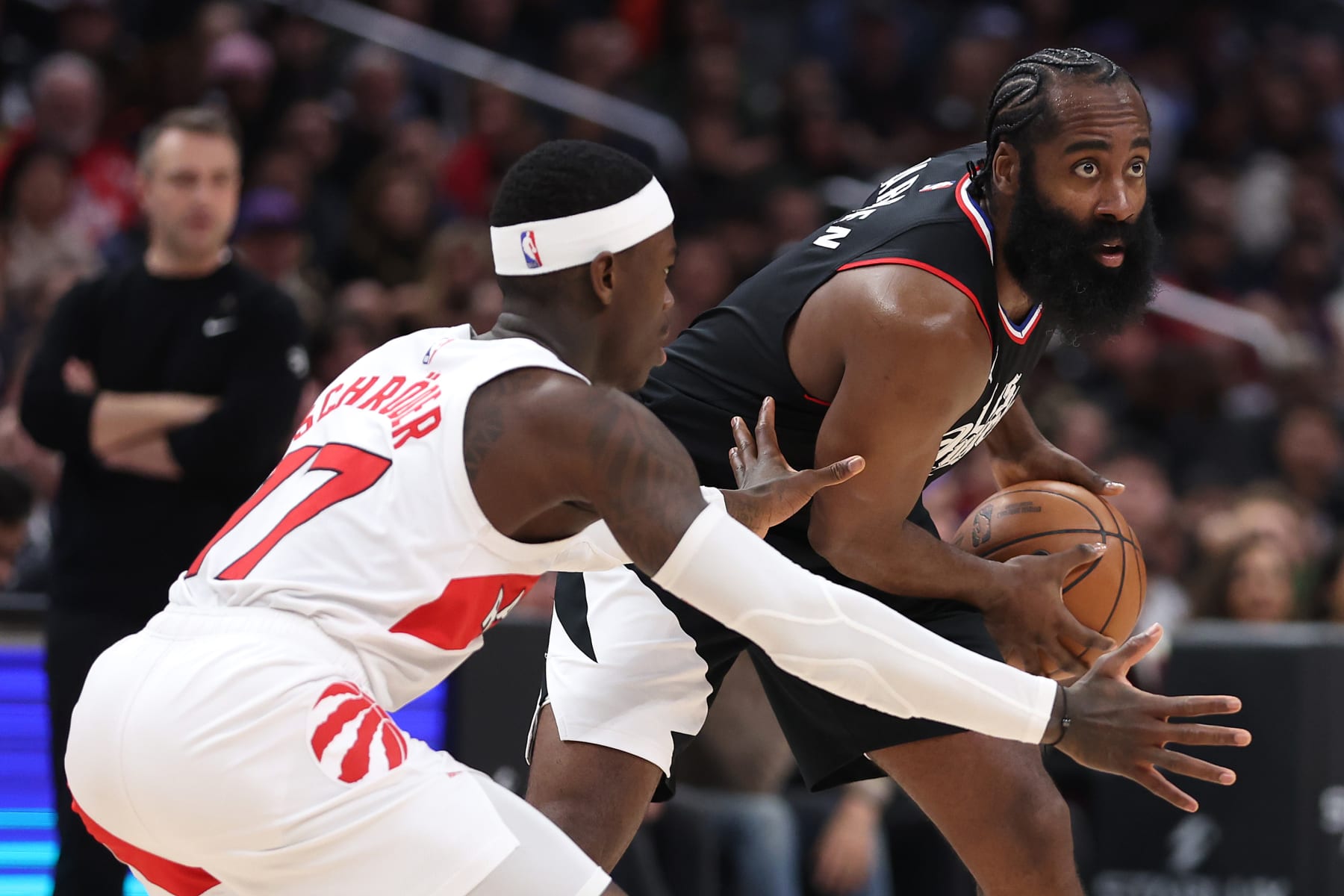 Dennis Schröder and James Harden