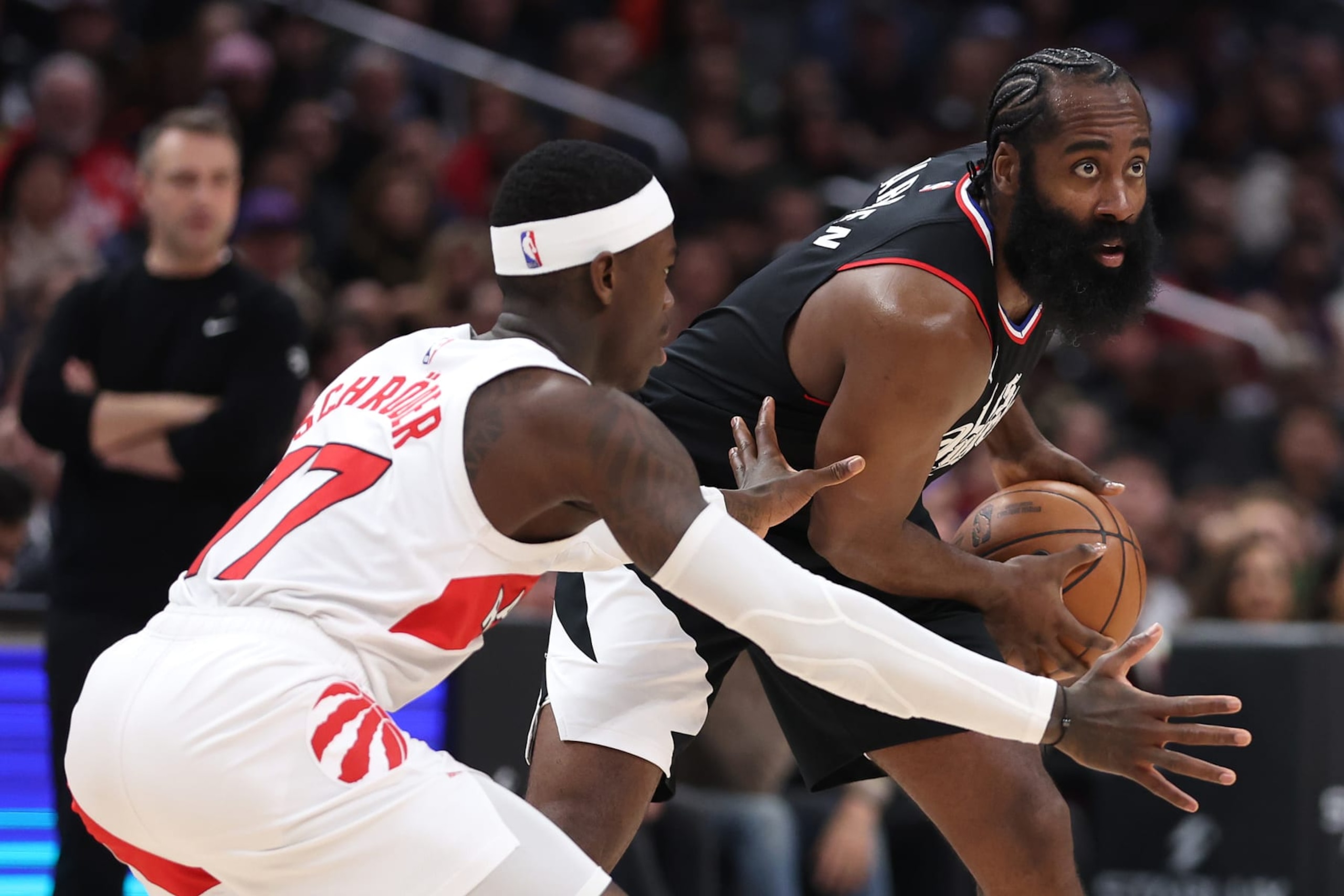 Dennis Schröder and James Harden