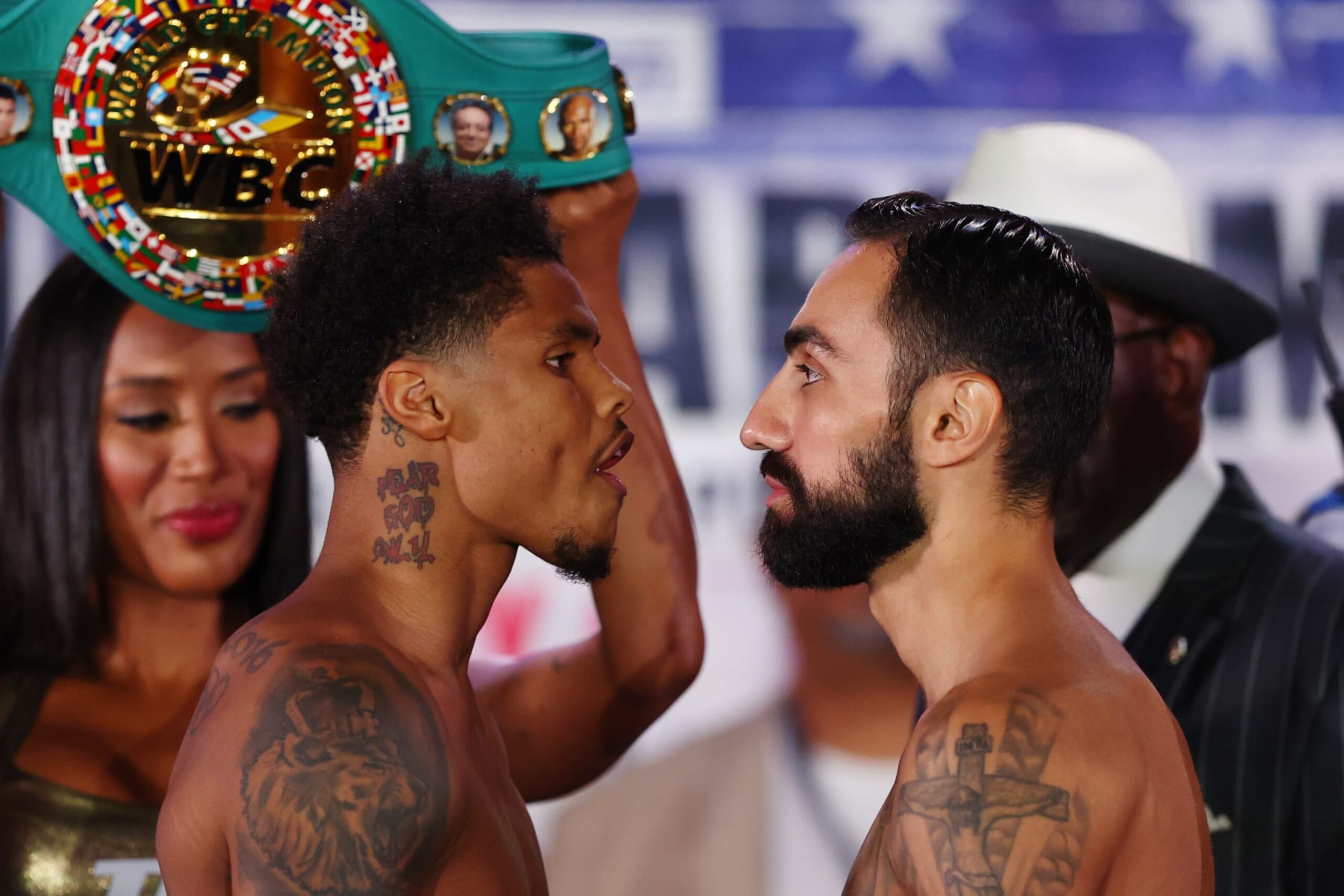 Shakur Stevenson and Artem Harutyunyan