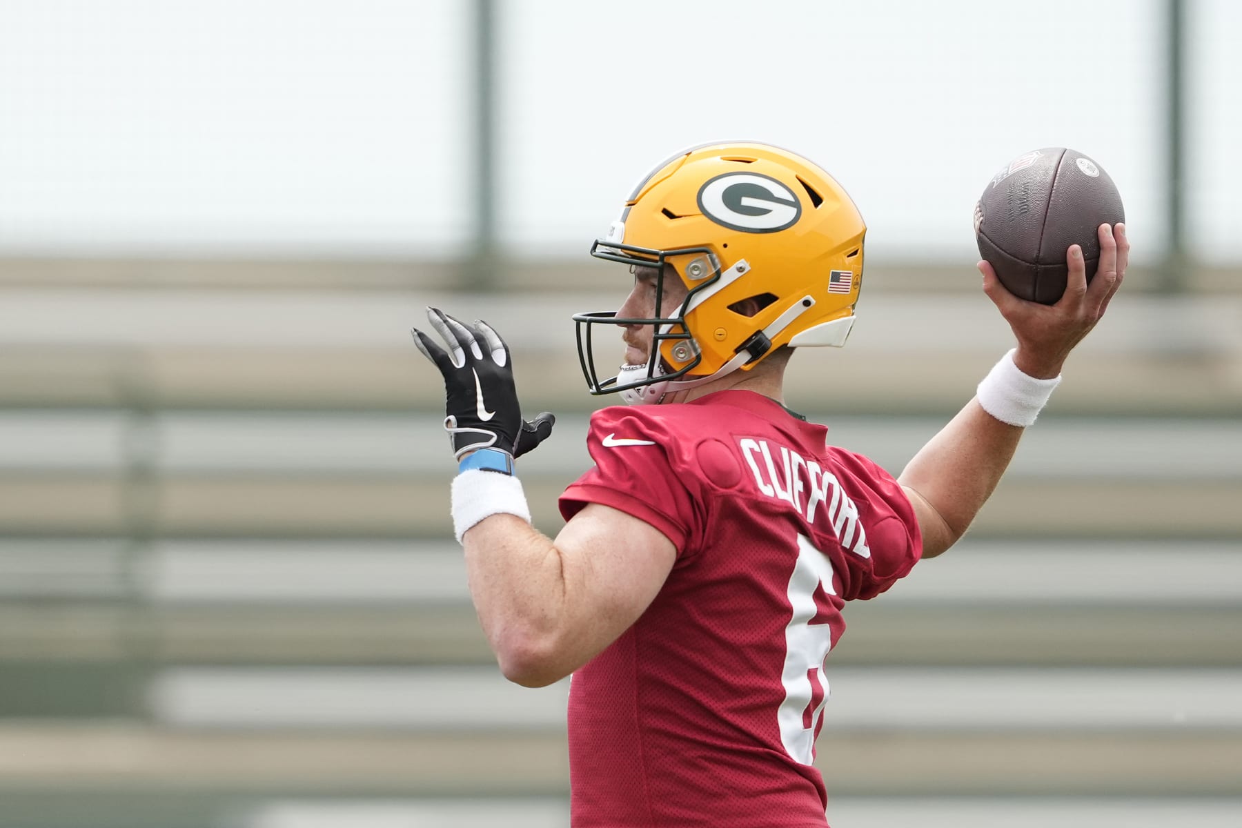 Packers backup quarterback Sean Clifford