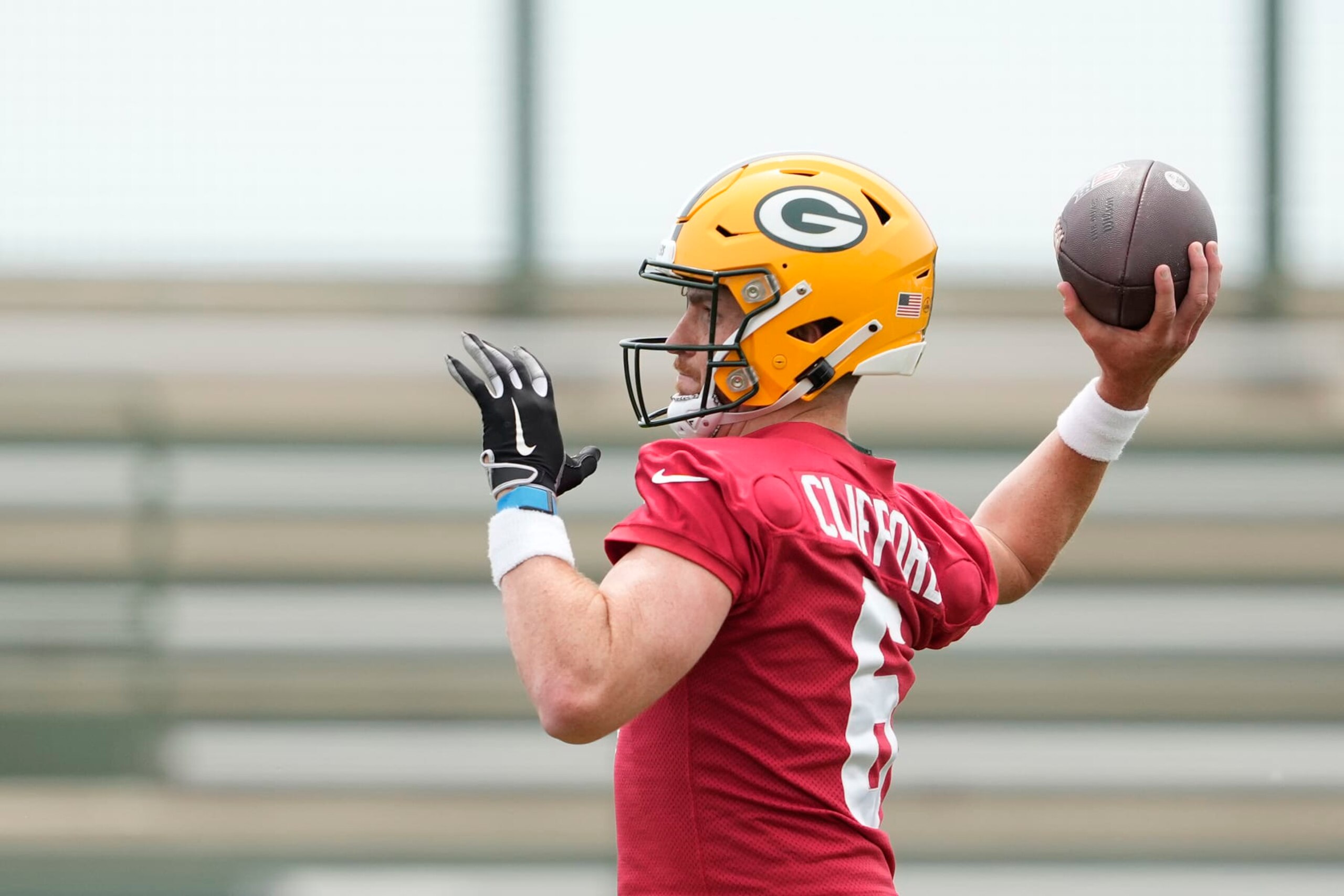 Packers backup quarterback Sean Clifford
