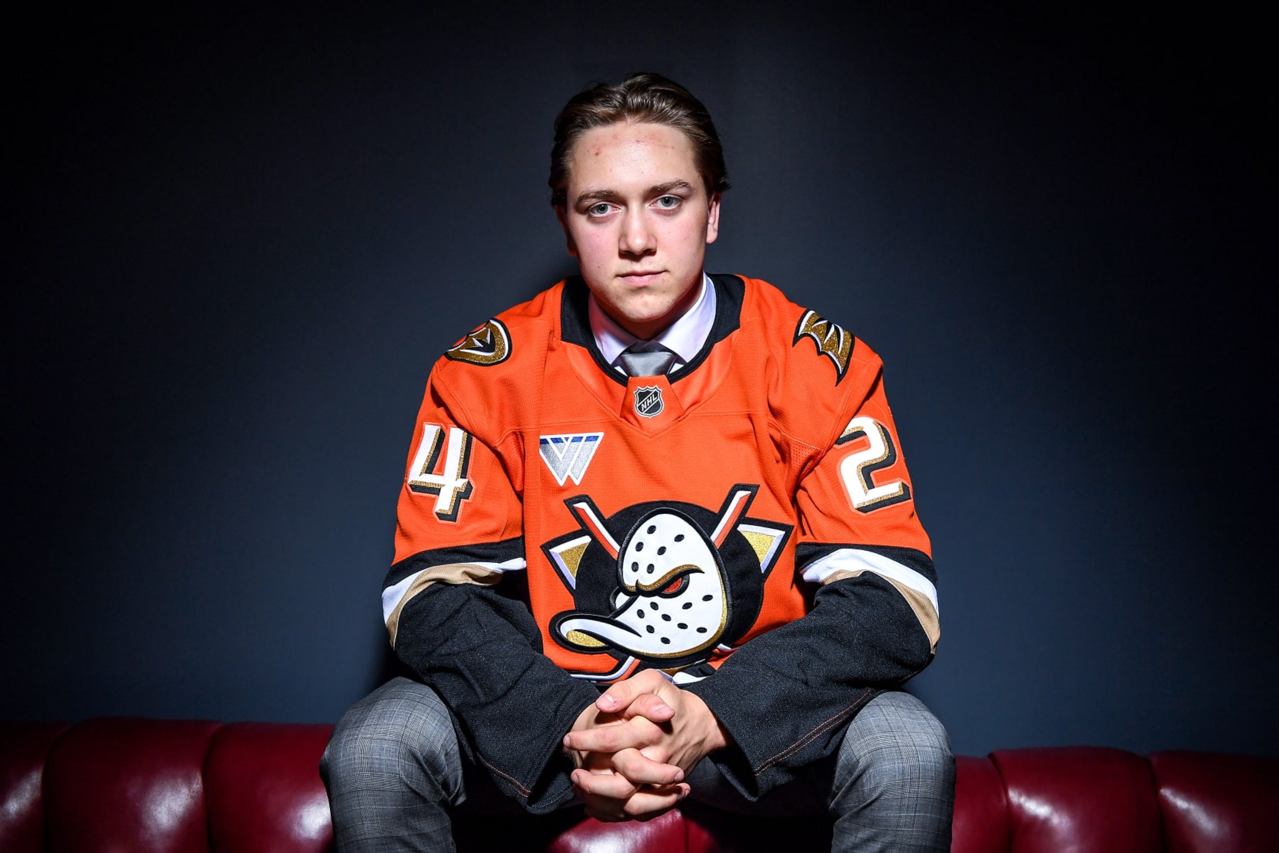 Anaheim first-round pick, 23rd overall, Stian Solberg