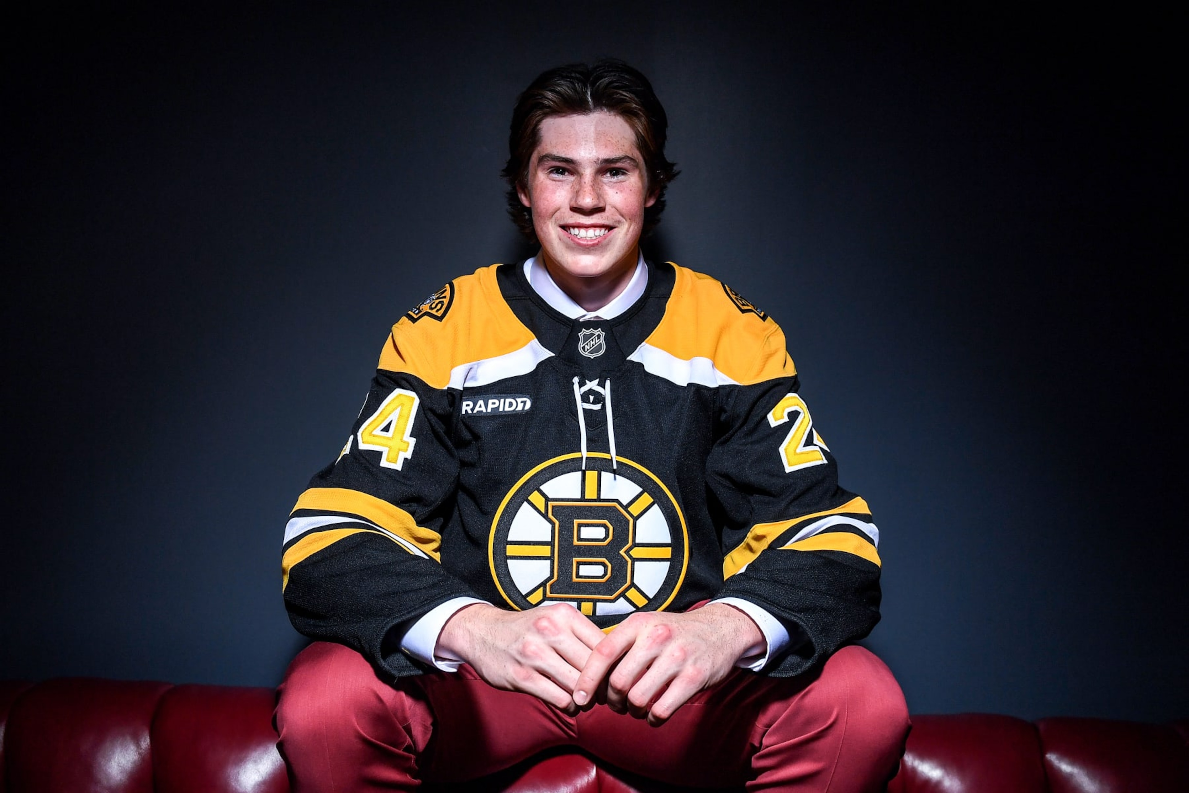 Bruins first-round pick Dean Letourneau Bruins first-round pick Dean Letourneau