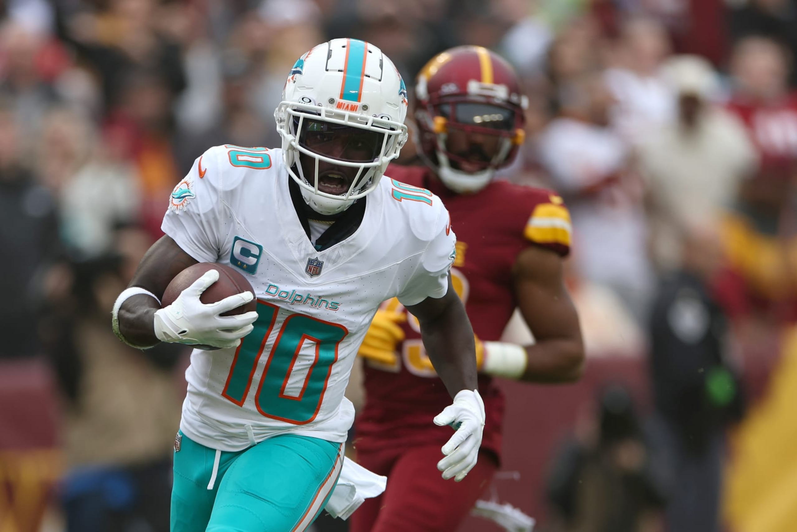 Dolphins WR Tyreek Hill Dolphins WR Tyreek Hill