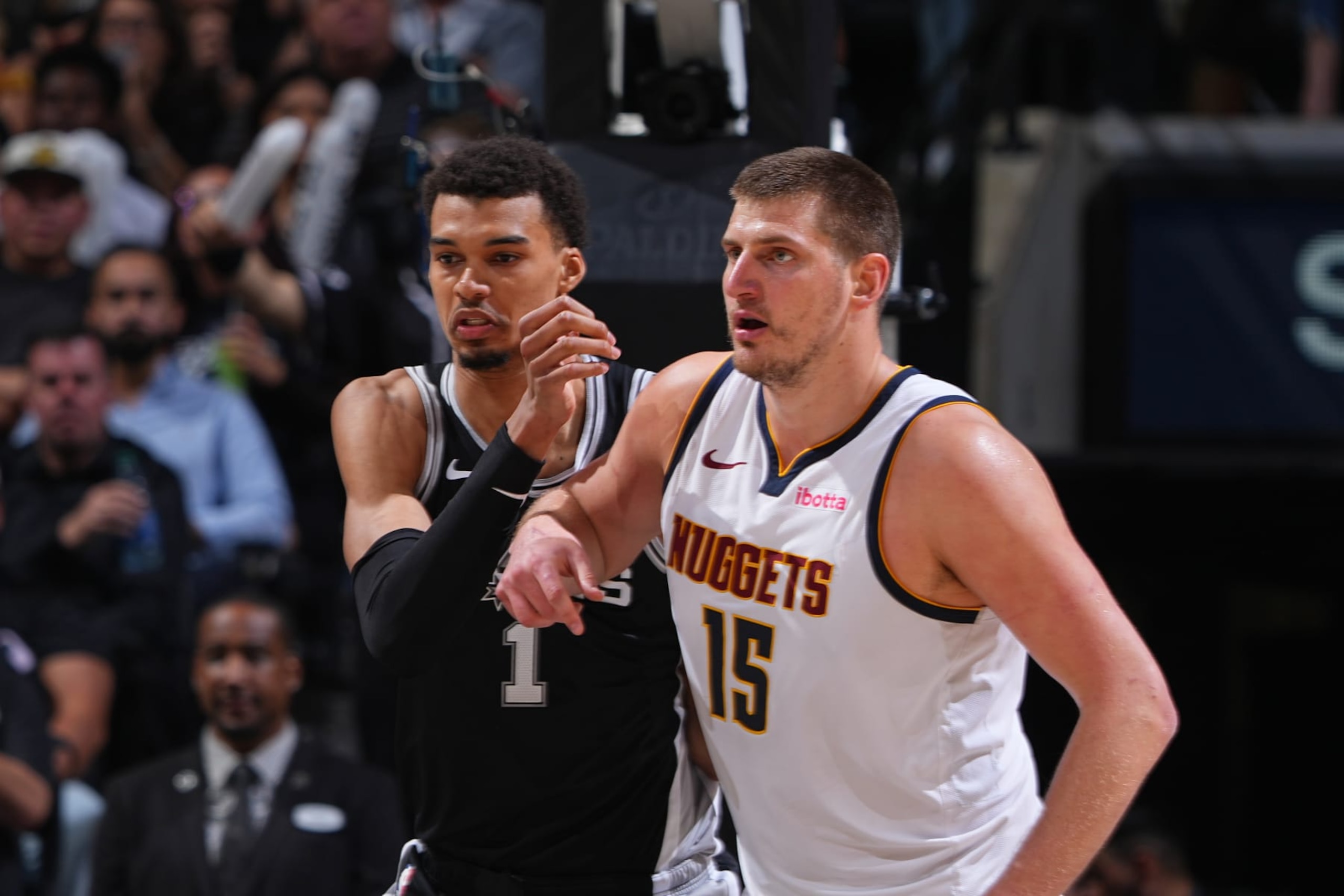 Victor Wembanyama and Nikola JokiÄ