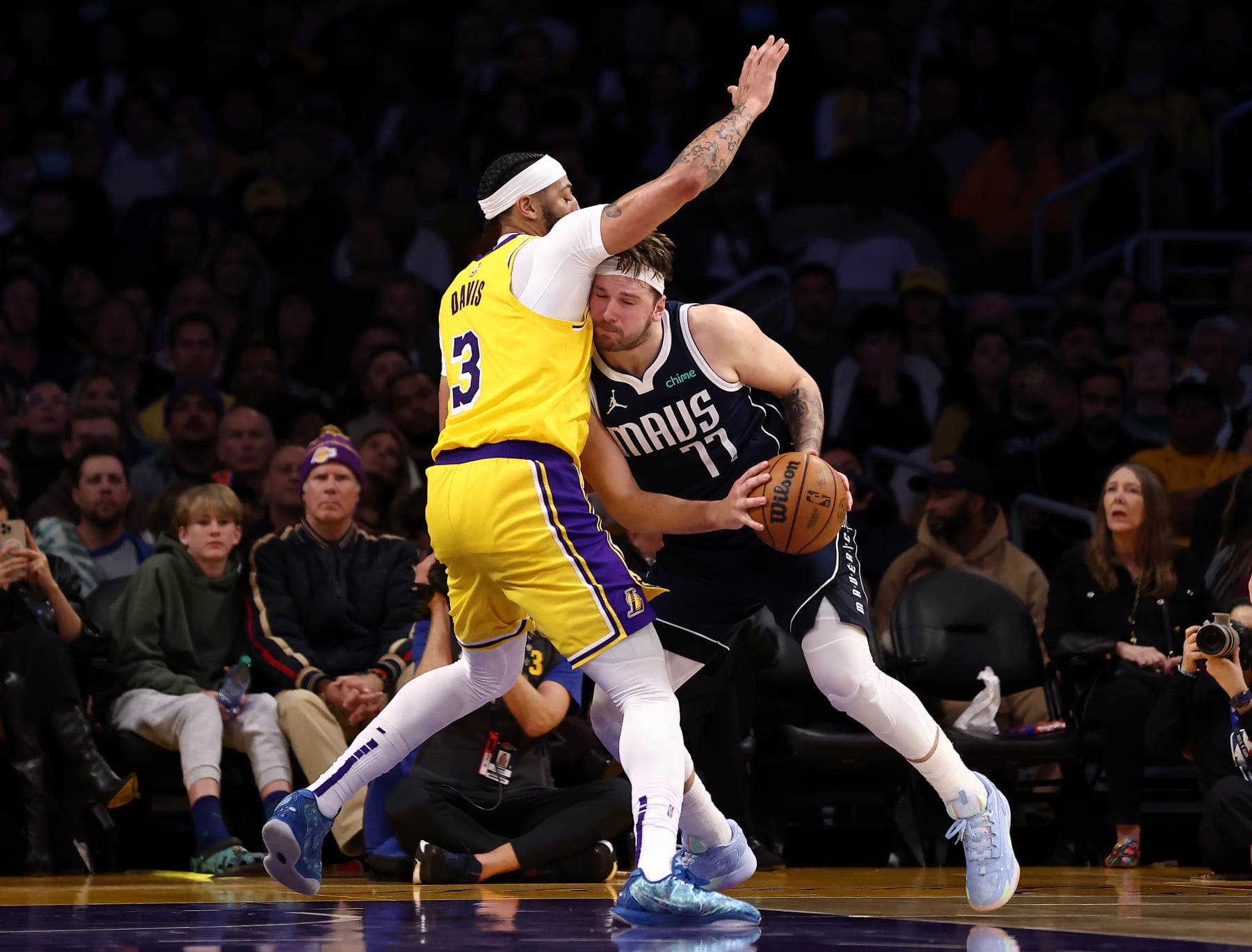Anthony Davis and Luka DonÄiÄ