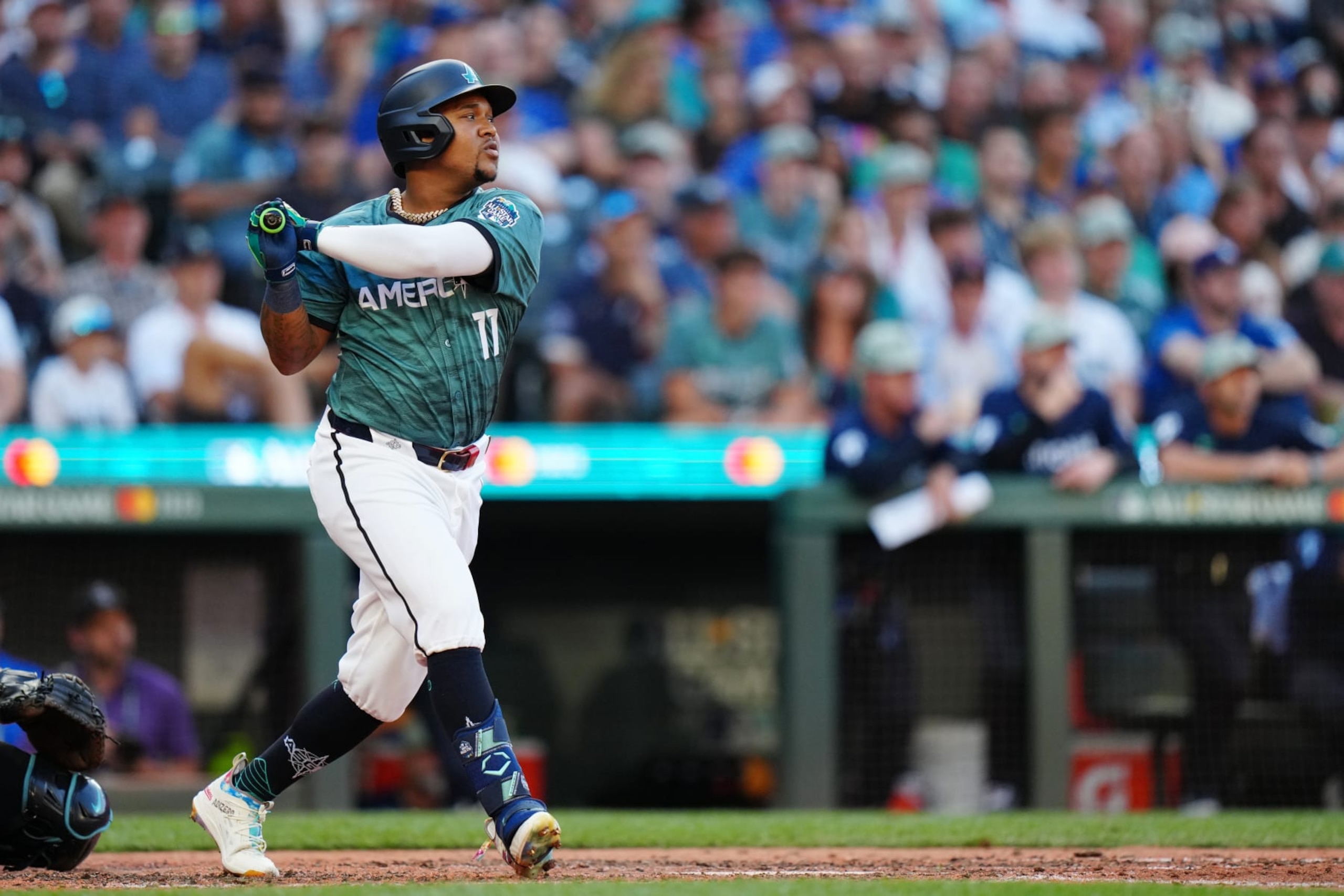 José Ramírez in the 2023 All-Star Game