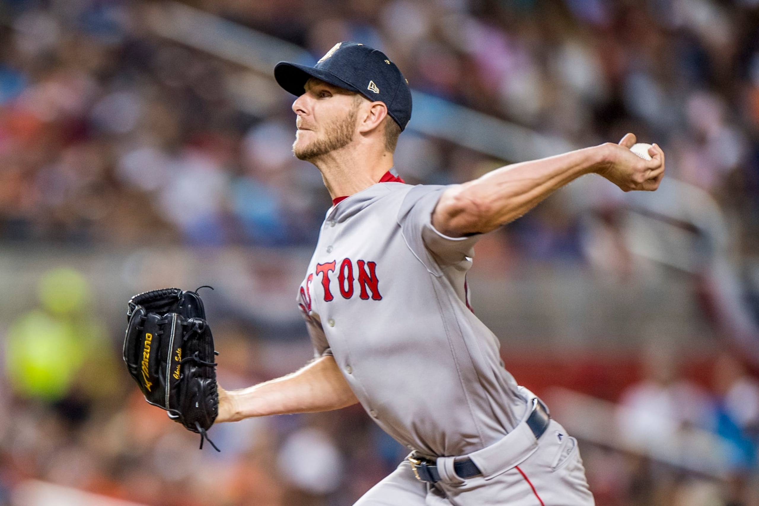 Chris Sale in the 2017 All-Star Game