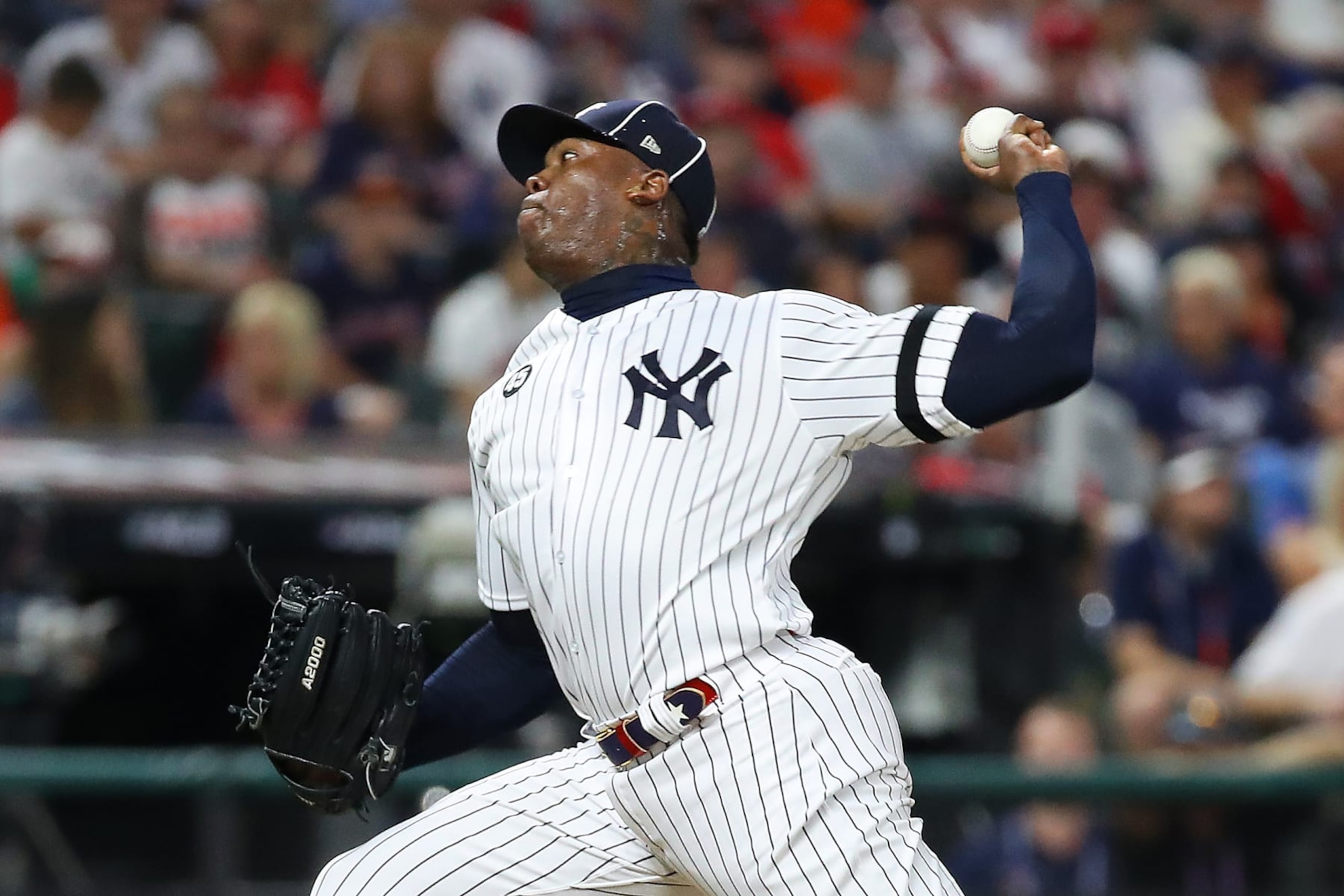 Aroldis Chapman in the 2019 All-Star Game