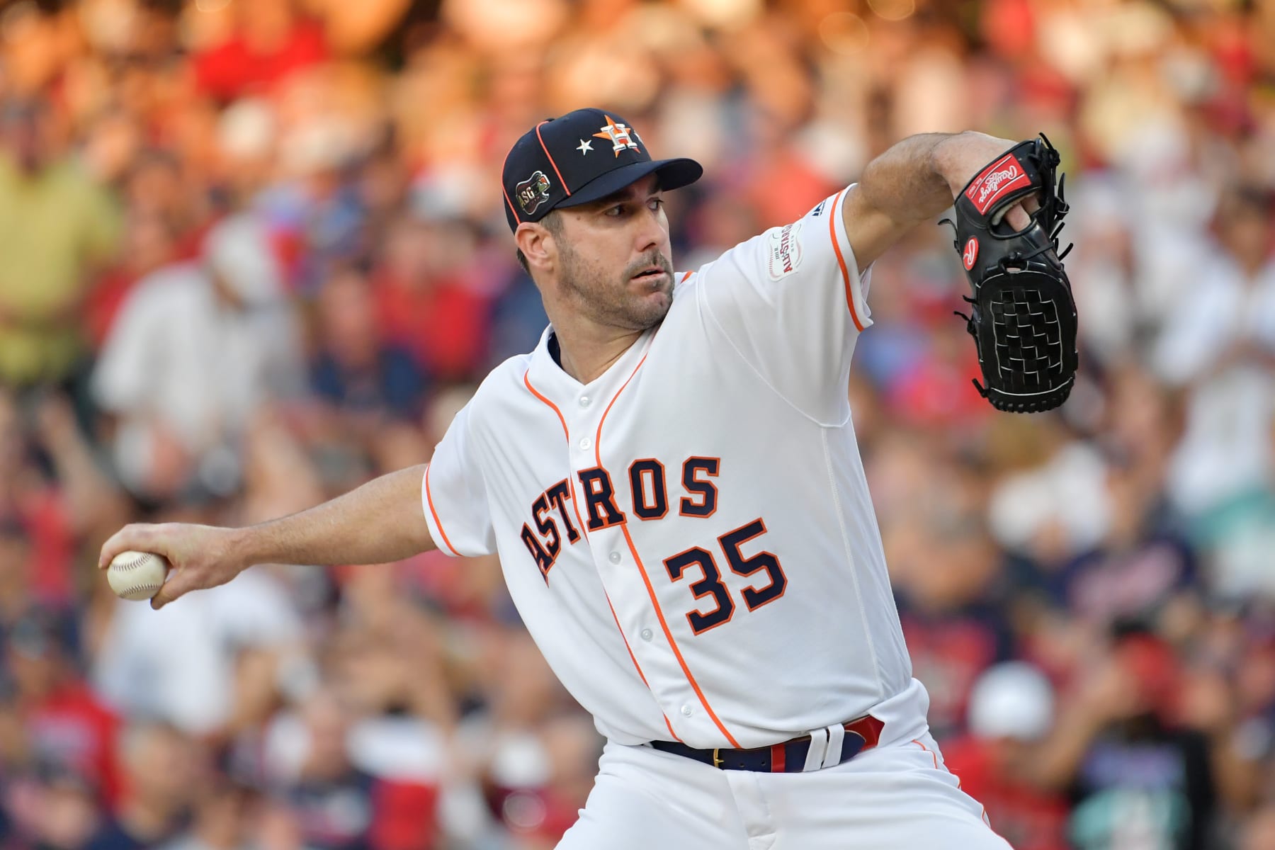 Justin Verlander in the 2019 All-Star Game
