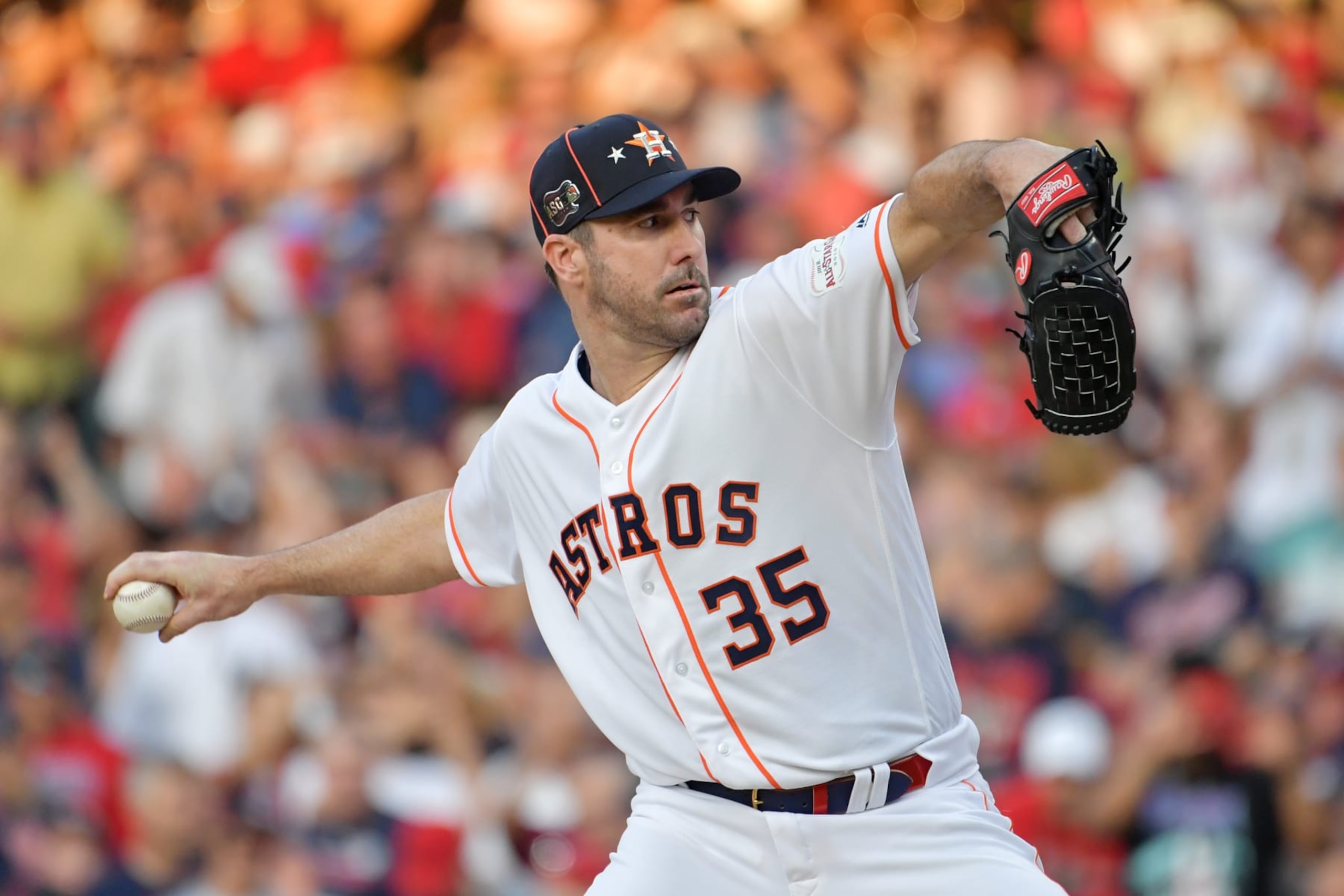 Justin Verlander in the 2019 All-Star Game