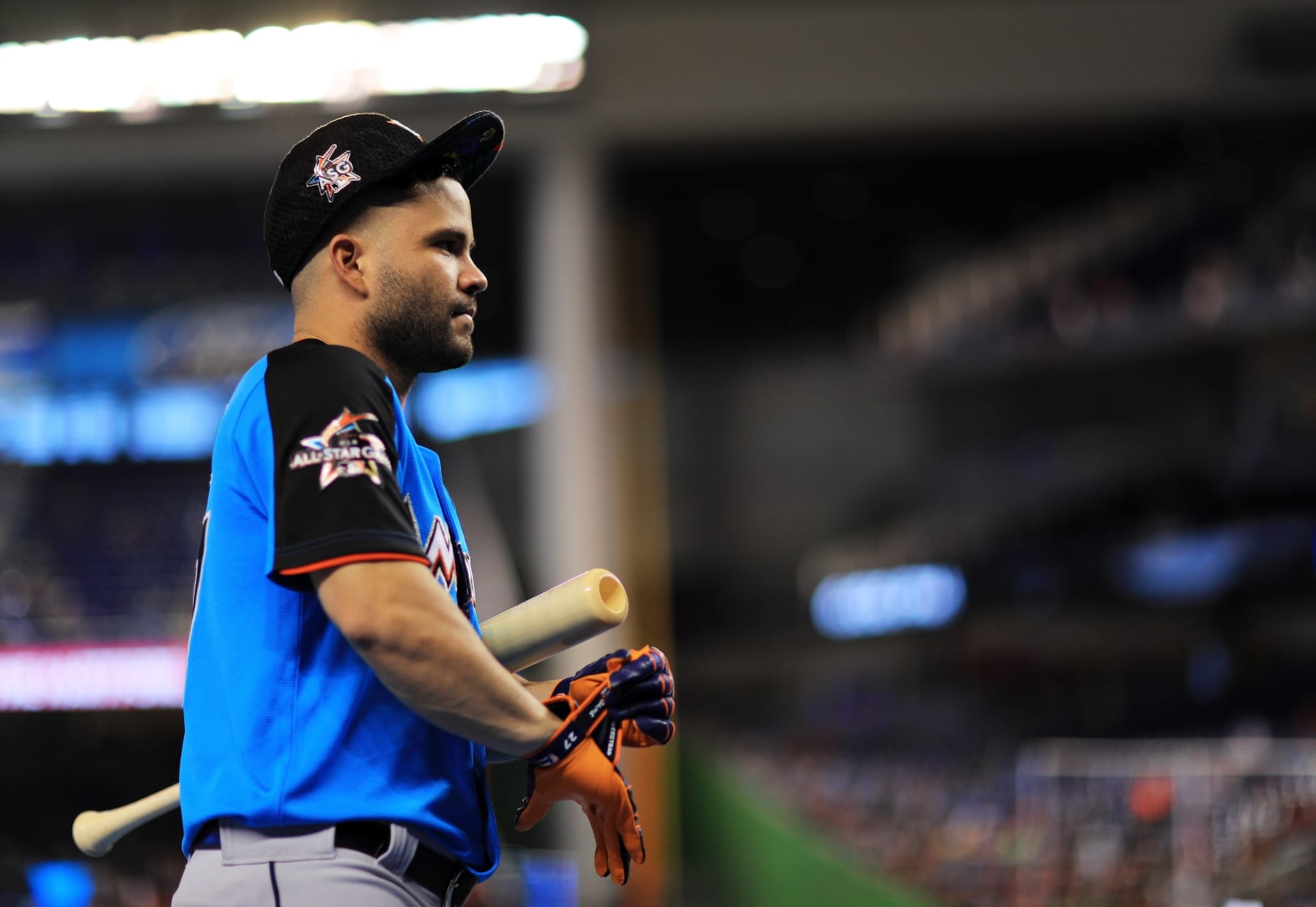 Jose Altuve in the 2017 All-Star Game