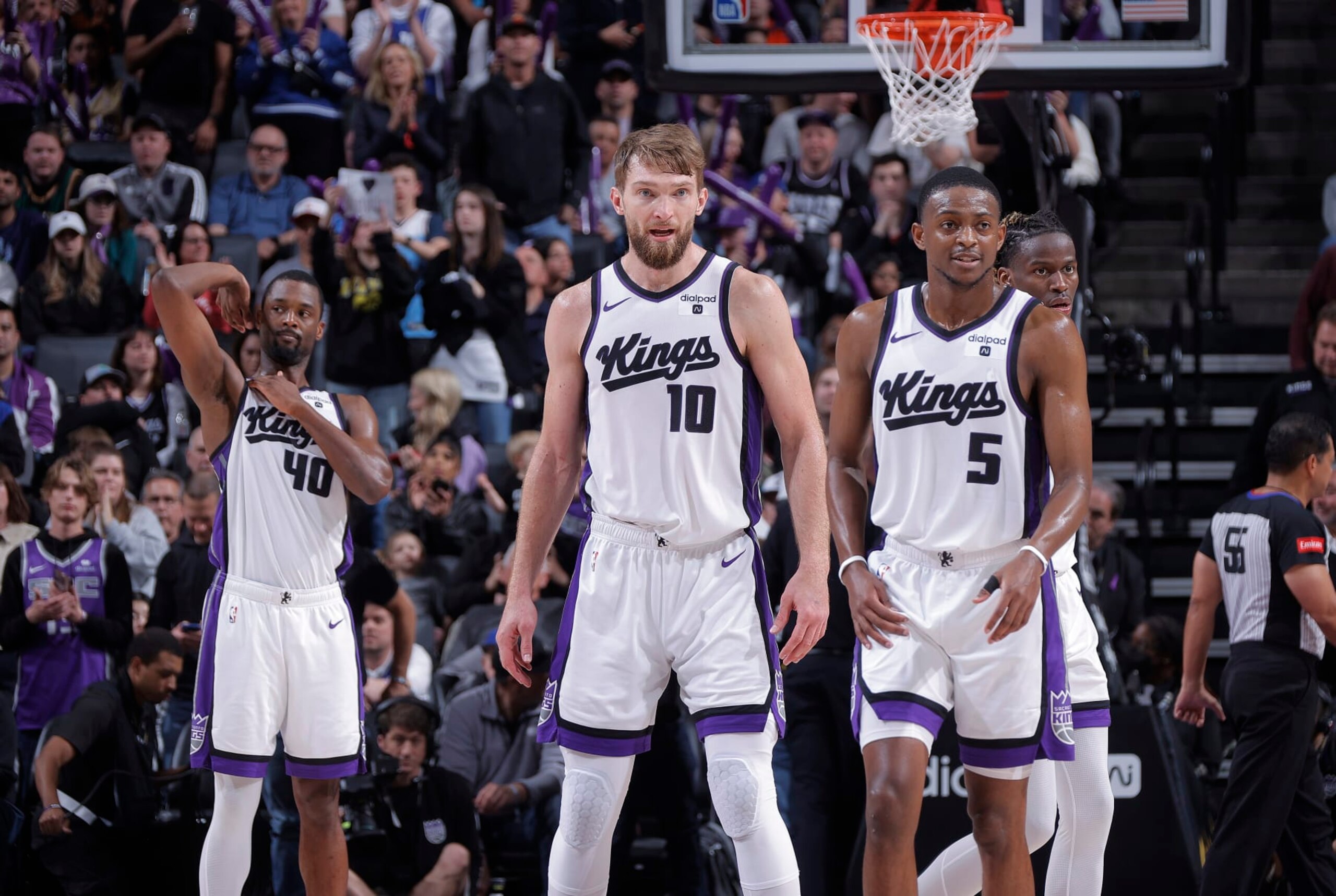 Domantas Sabonis and De'Aaron Fox