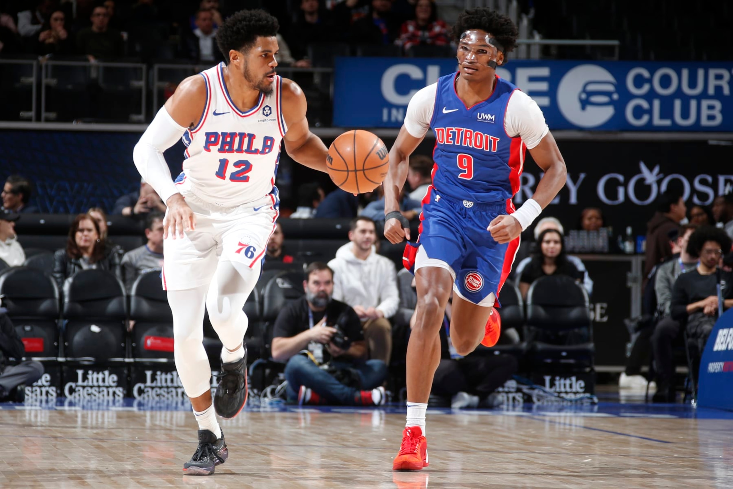 Tobias Harris and Ausar Thompson