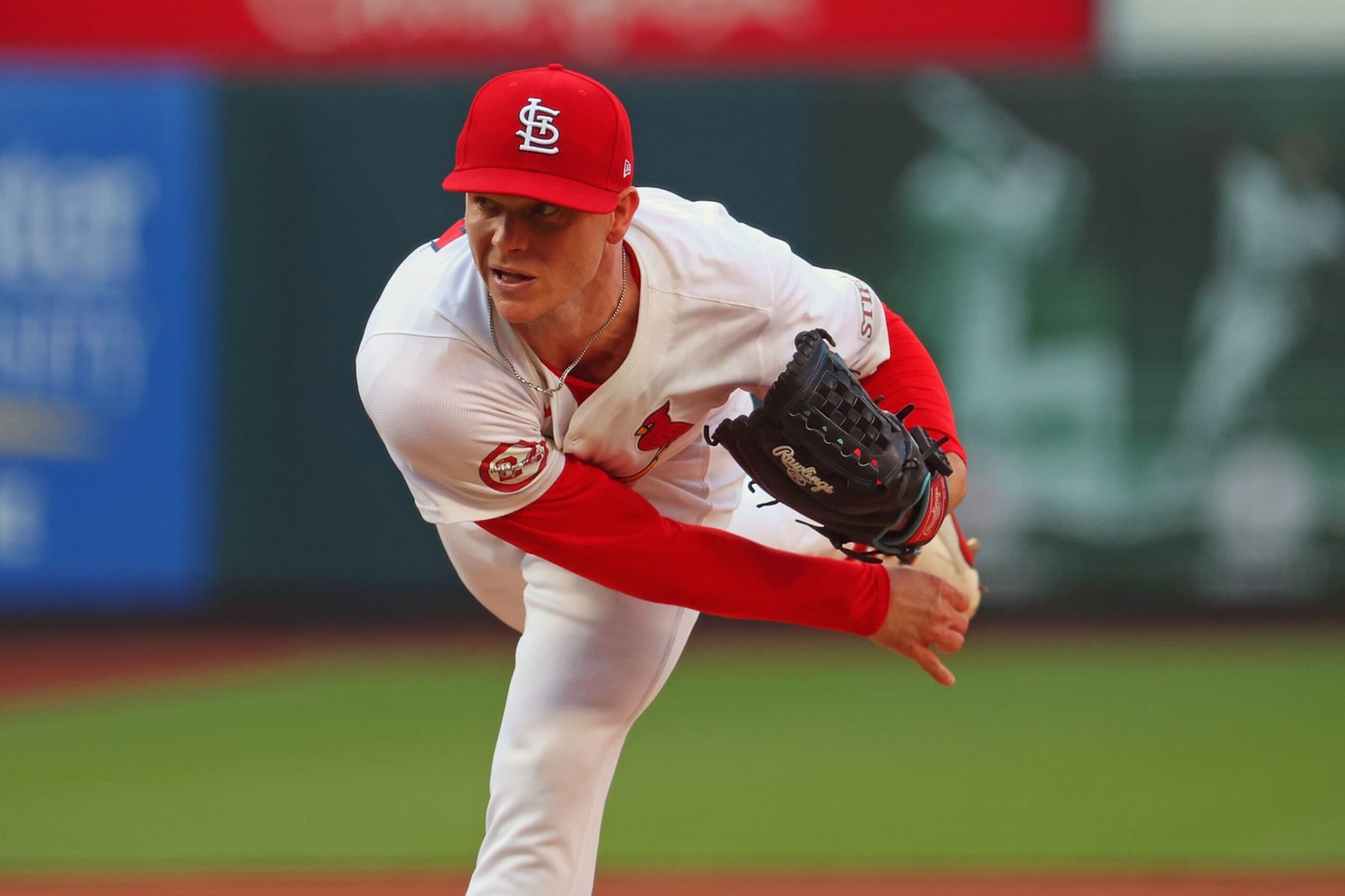 ST LOUIS, MISSOURI - JUNE 12: Sonny Gray #54 of the St. Louis Cardinals delivers a pitch against the Pittsburgh Pirates in the first inning at Busch Stadium on June 12, 2024 in St Louis, Missouri. (Photo by Dilip Vishwanat/Getty Images)