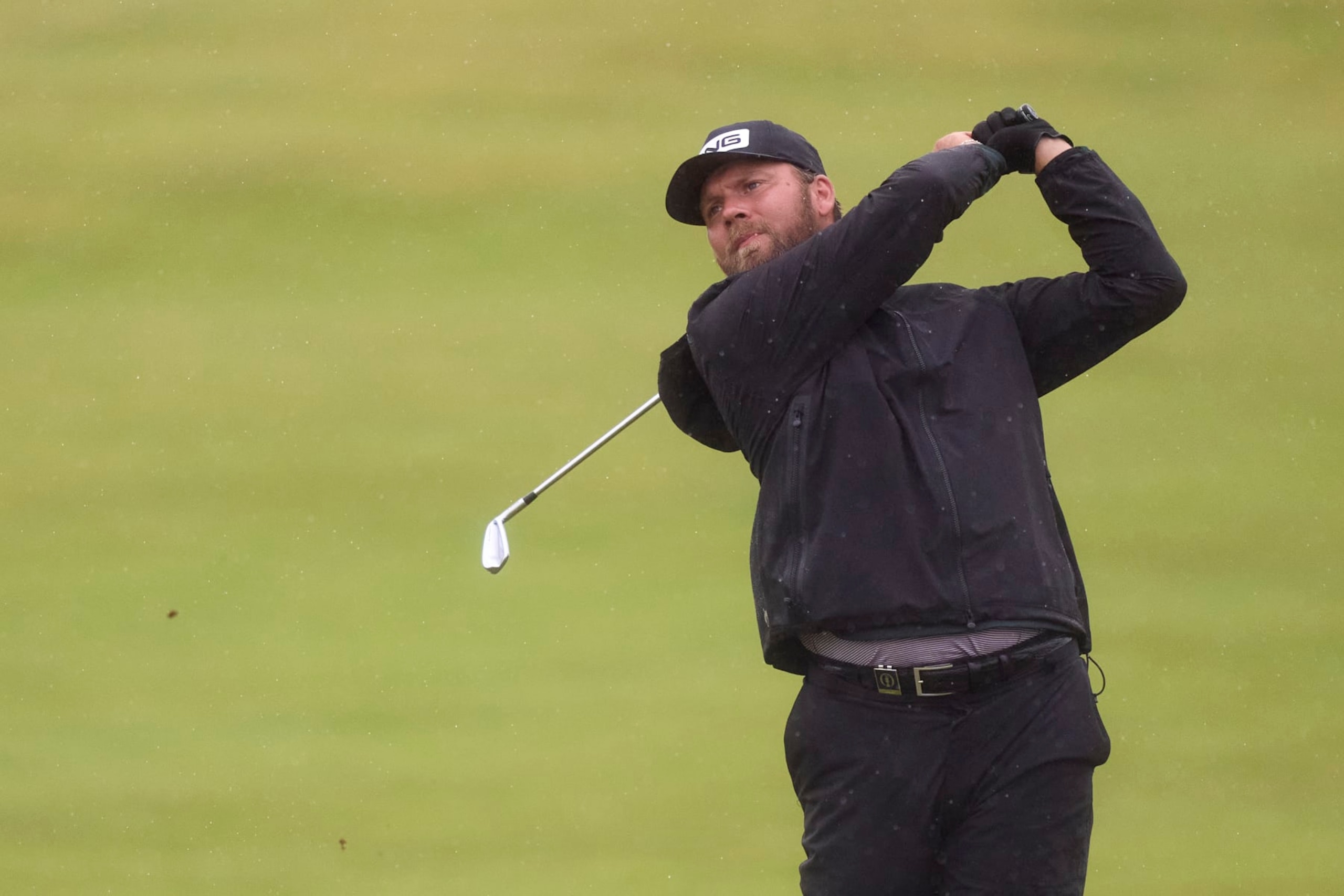 TROON, SCOTLAND - JULY 20: Daniel Brown of England plays his second shot on the 6th hole on day three of The 152nd Open championship at Royal Troon on July 20, 2024 in Troon, Scotland. (Photo by Pedro Salado/Getty Images) TROON, SCOTLAND - JULY 20: Daniel Brown of England plays his second shot on the 6th hole on day three of The 152nd Open championship at Royal Troon on July 20, 2024 in Troon, Scotland. (Photo by Pedro Salado/Getty Images)