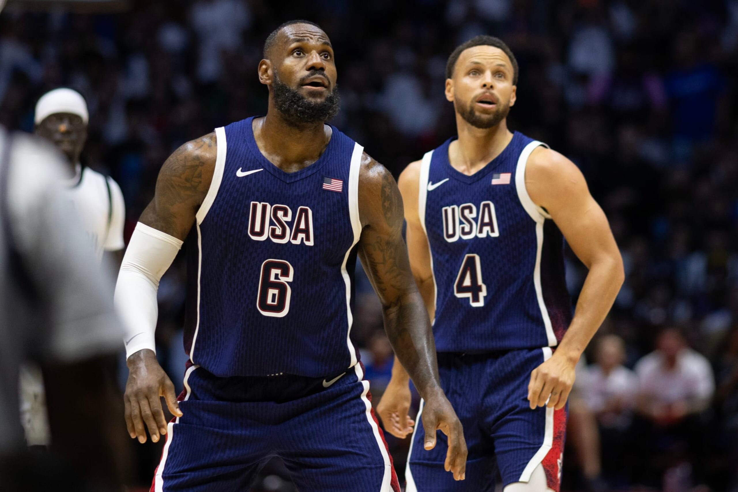 LeBron James and Stephen Curry LeBron James and Stephen Curry