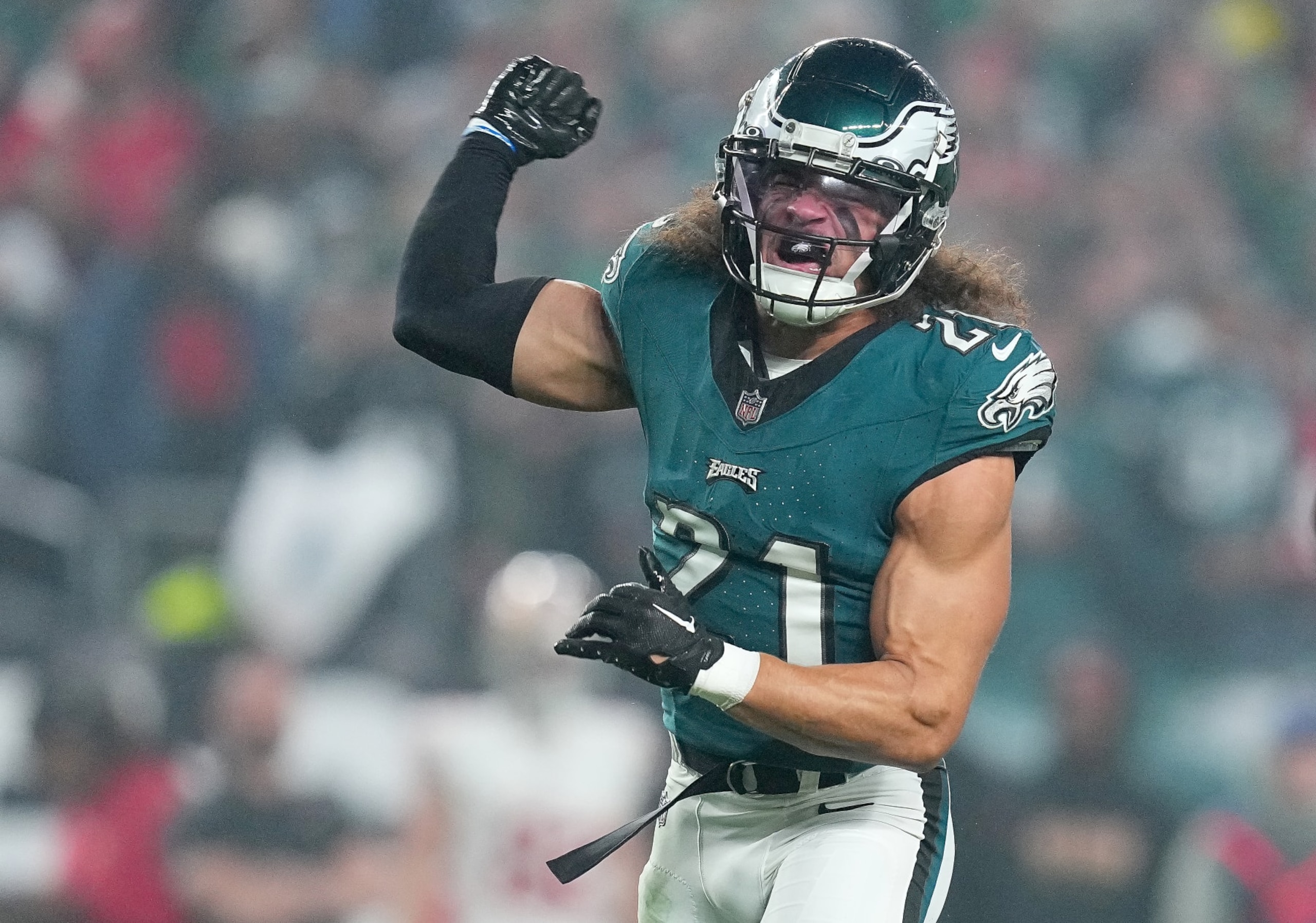 Eagles safety Sydney Brown