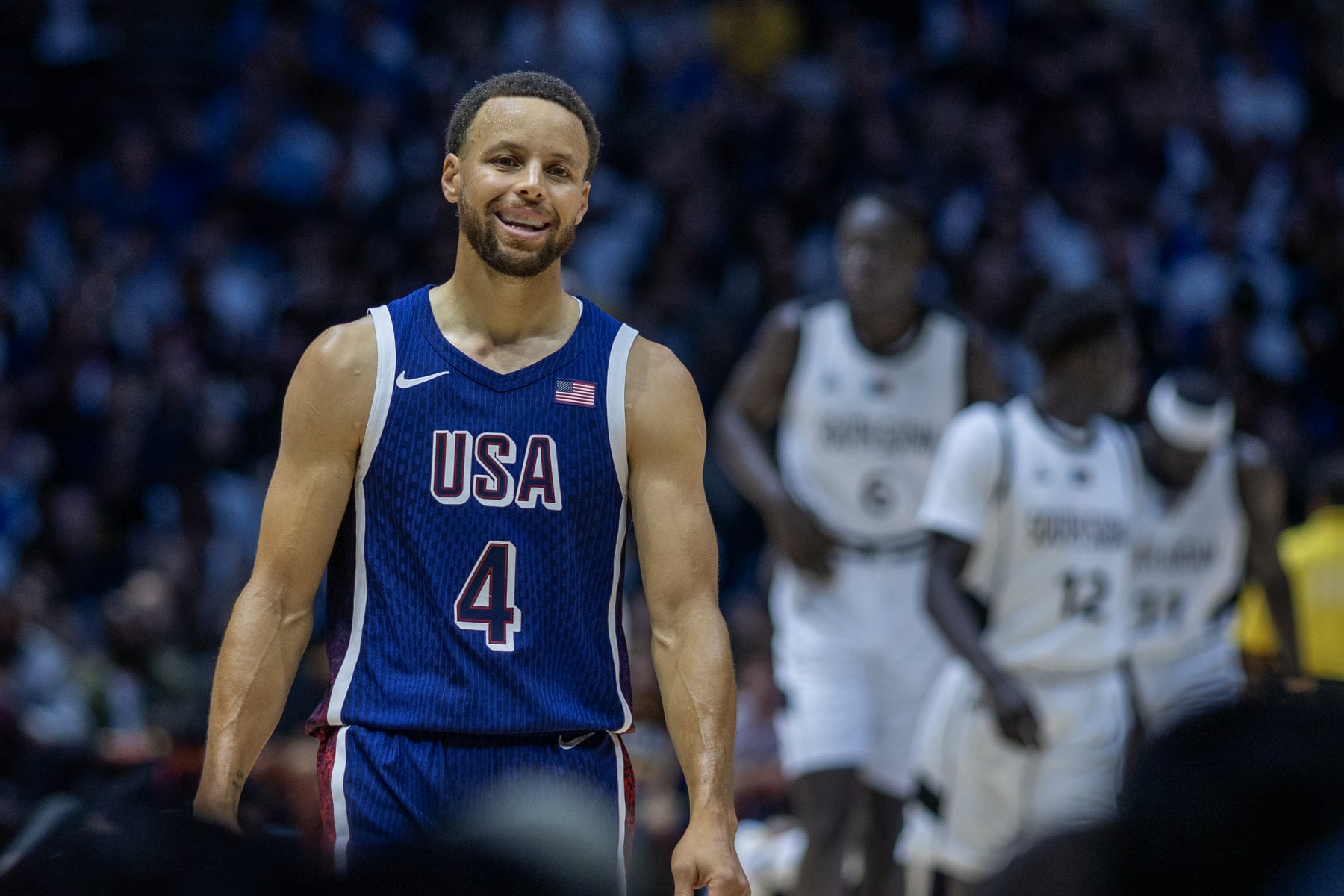 Stephen Curry of the U.S. Men's Team
